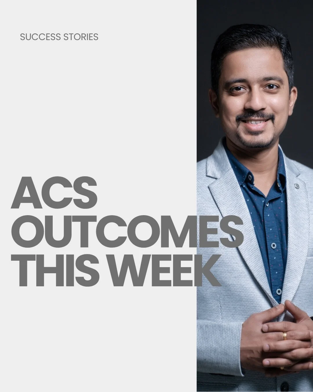 Success stories&hellip;
Received multiple positive skill assessment outcomes in a week for multiple occupations. 
{ACS skill assessment, IT careers, australian PR, Migration services,Sydney}