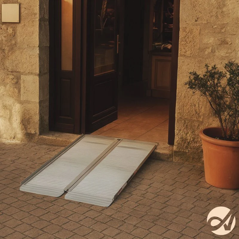 Rampe d’accès PMR pliable