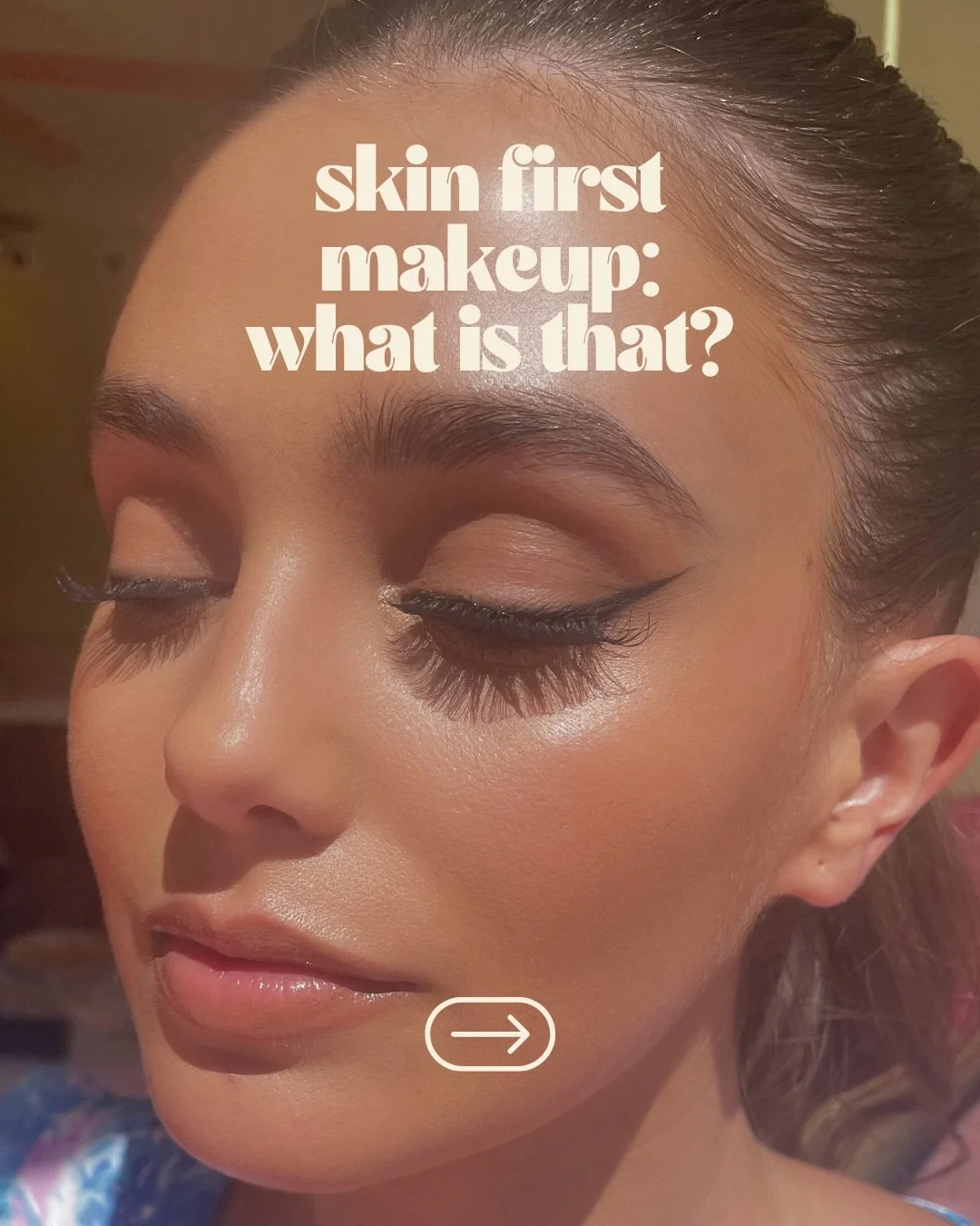 Skin first, always.

For me, makeup always starts with the base. I love skin that looks like skin, just a little more polished. I use lighter layers, the right primers, and setting sprays to make sure everything lasts, with powder only where it&rsquo