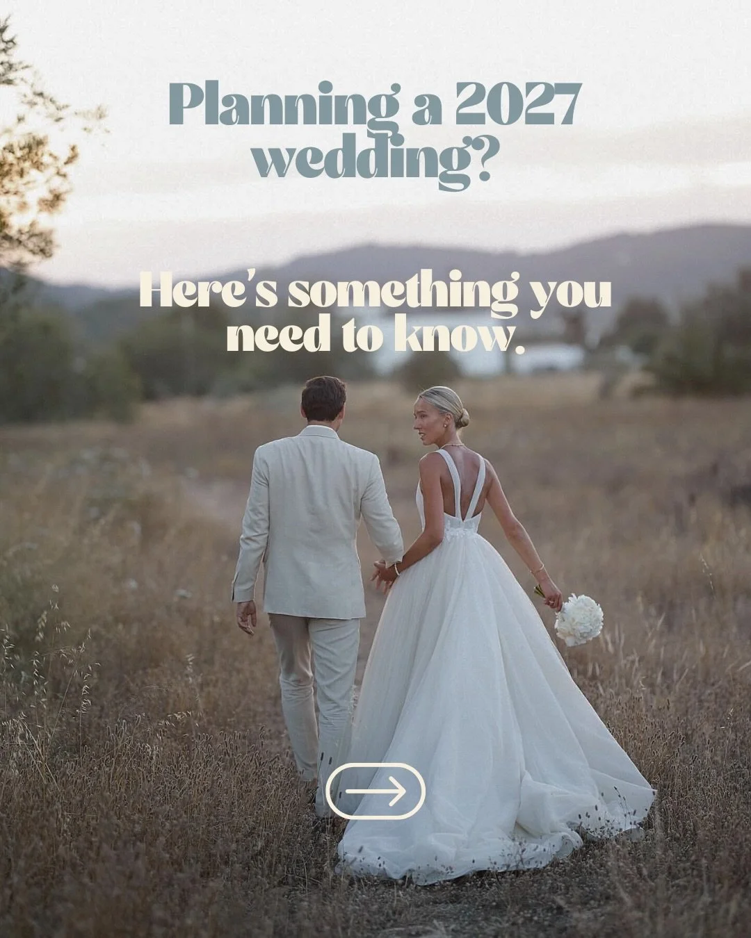 If you&rsquo;re planning a 2027 wedding in Ibiza, this is your gentle reminder.

My peak 2026 Saturdays were fully booked before the year even began, and I&rsquo;m already having to pass on brides whose dates are gone.

Ibiza wedding hair and make-up
