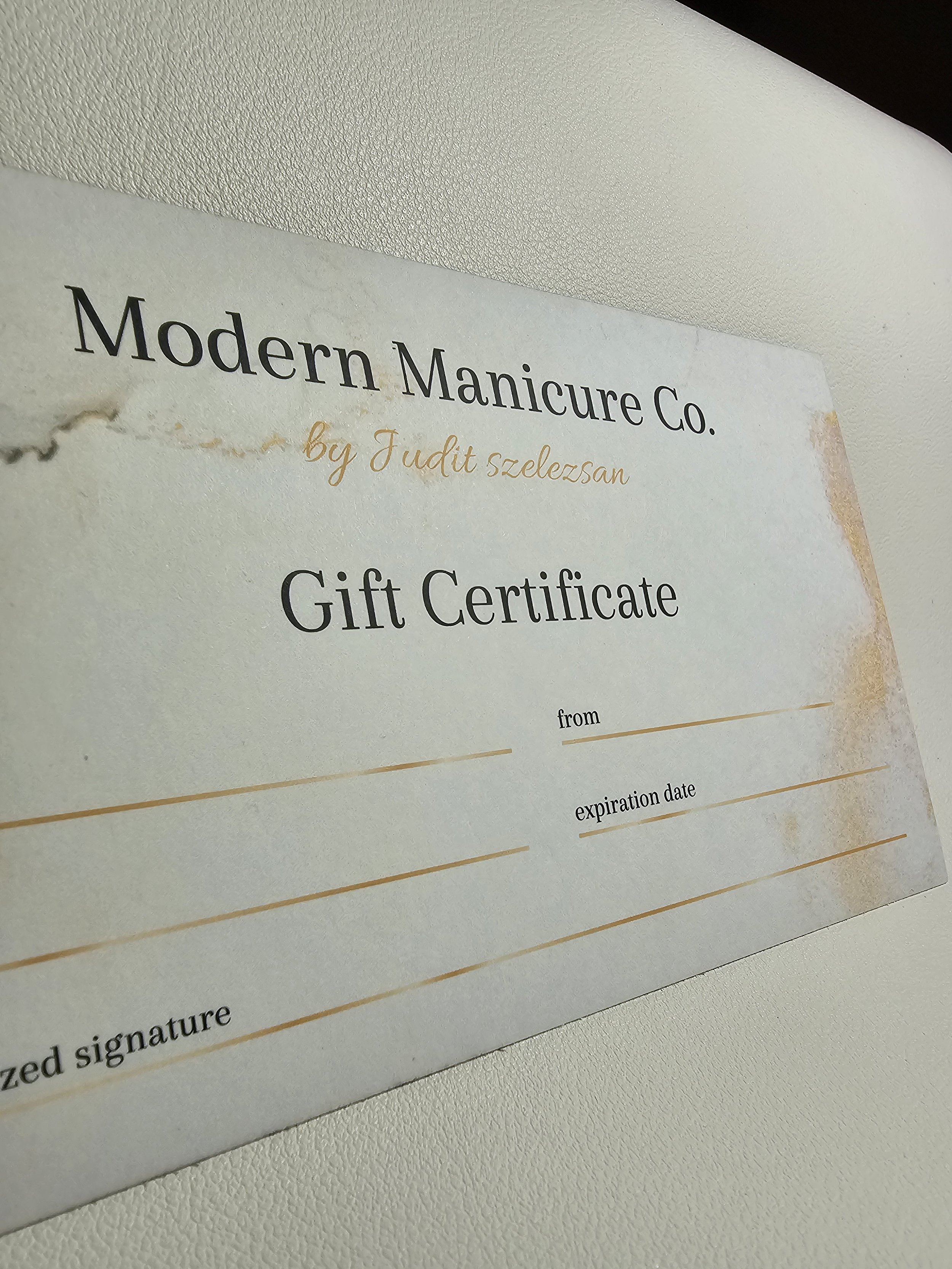 Gift card