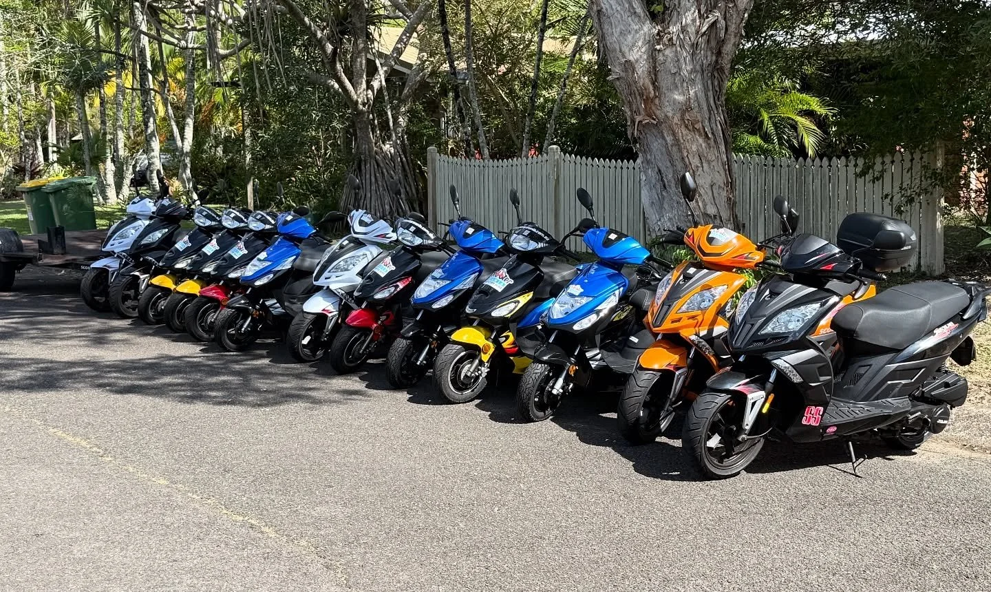 Day 2 of the silly season and after today we are now booked out for the Noosa Triathlon ππ΅π΅π΅π΅
#scootermanianoosa #scooter #scooterhire #noosa  #scootermania  #explorenoosa #sunshinecoast #noosatourism #hastingsstreet #ilovenoosa #noosaqld #funin