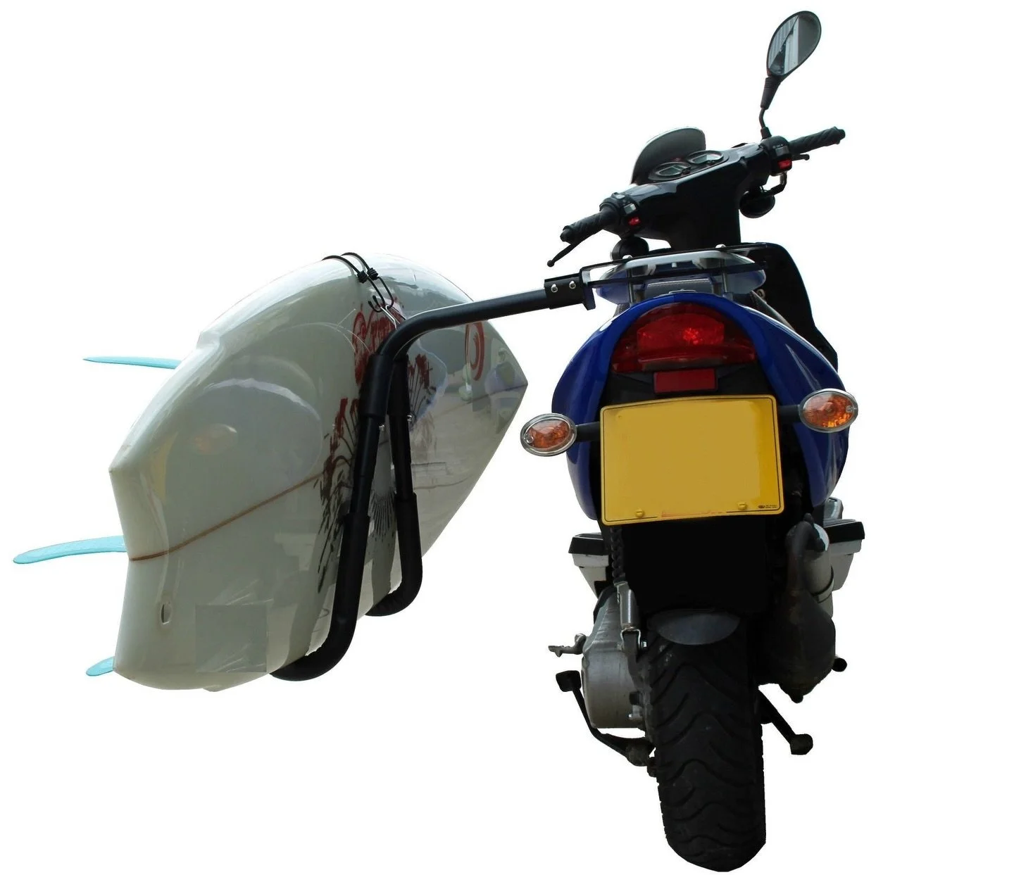 Guys just a reminder that surfboard carriers on scooters are illegal. As a 10 year reputable business in Noosa, we cannot be seen to be flouting the law. None of our scooters are fitted with these devices. Yes, every second scooter in Noosa seems to 