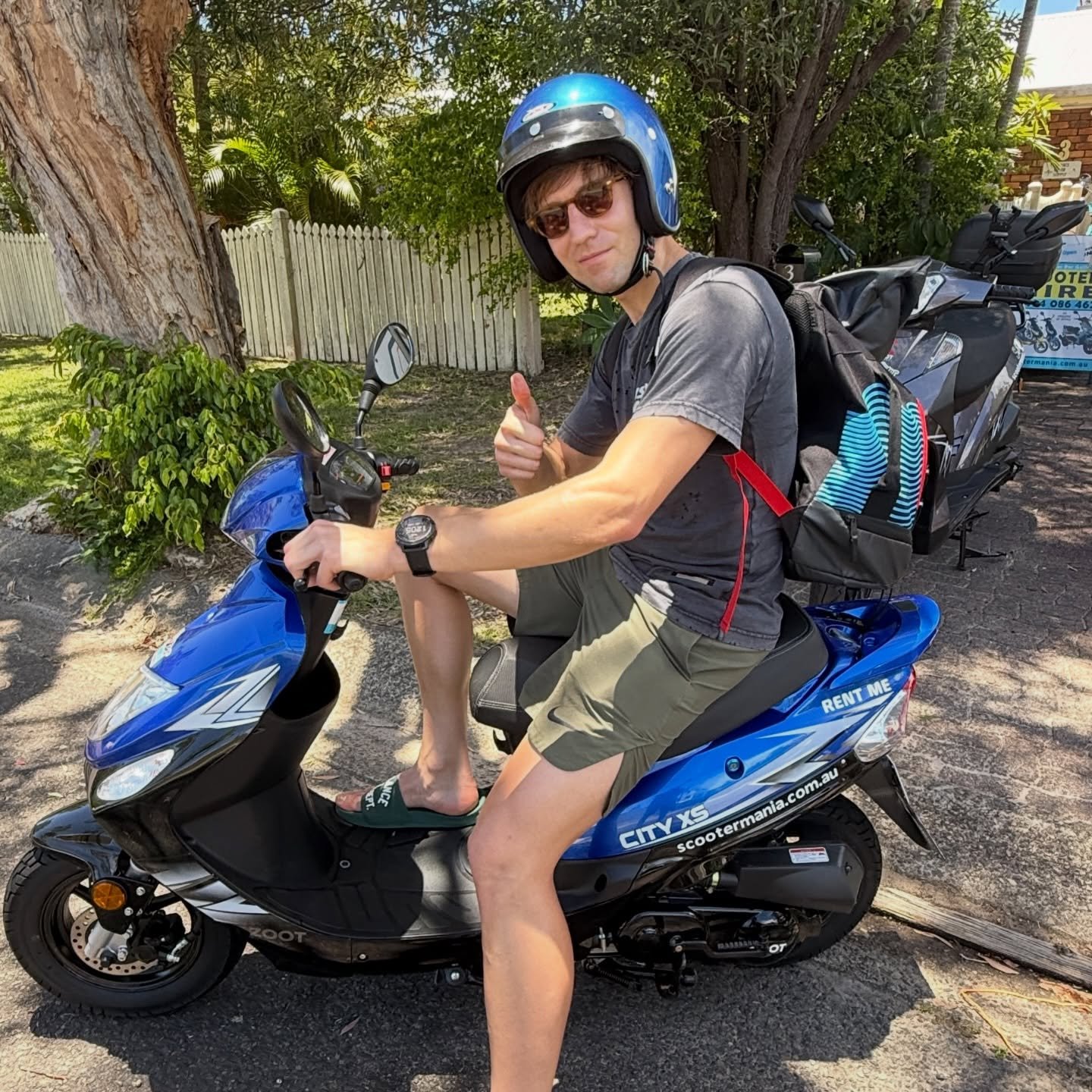 Karol from Poland 🇵🇱! Here for the next 6 weeks, and what better way to get about 😊🛵
#scootermanianoosa #visitnoosa #scooter #scooterhirenoosa #noosa  scootermania  explorenoosa sunshinecoast noosatourism hastingsstreet ilovenoosa scooterhirenoos