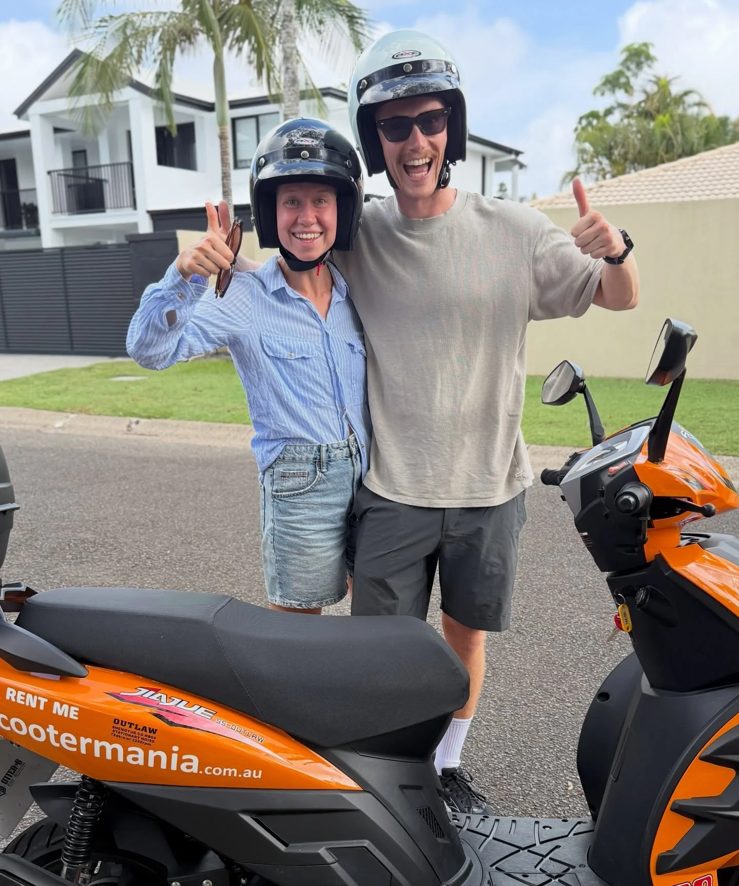 Smiles and a double thumbs up 😊🛵👍👍
#scootermanianoosa #visitnoosa #scooter #scooterhirenoosa #noosa  scootermania  explorenoosa sunshinecoast noosatourism hastingsstreet ilovenoosa scooterhirenoosa planet_noosa