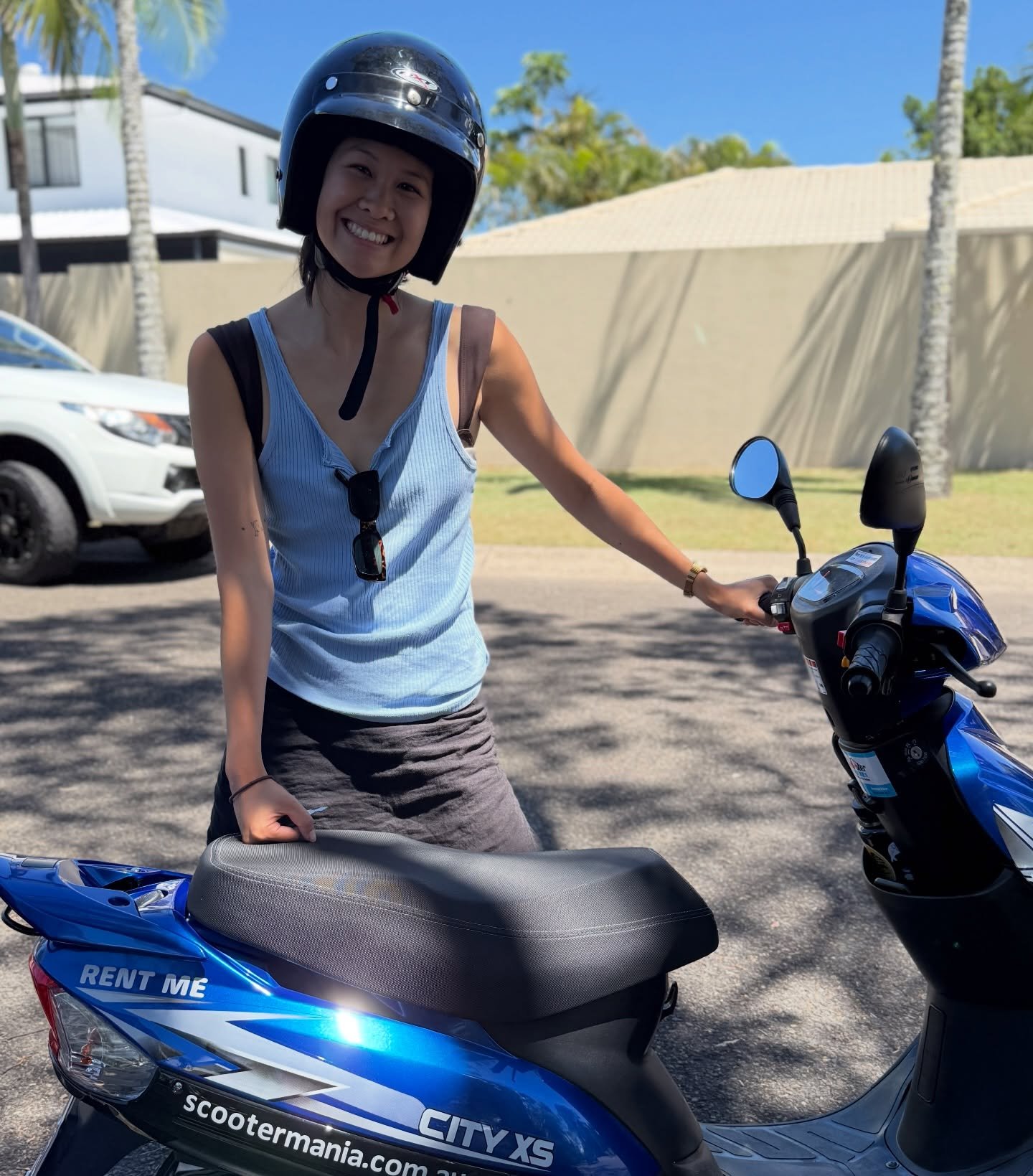 Zenia with her 50cc Zoot 😊🛵
#scootermanianoosa #visitnoosa #scooter #scooterhirenoosa #noosa  scootermania  explorenoosa sunshinecoast noosatourism hastingsstreet ilovenoosa scooterhirenoosa planet_noosa