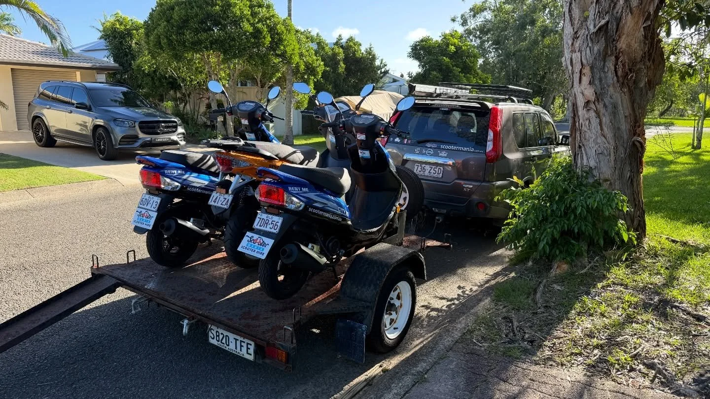 Delivering scooters for yet another event on the Coast this weekend. 😊🛵🛵🛵🛵🛵🛵🛵
#scootermanianoosa #visitnoosa #scooter #scooterhirenoosa #noosa  scootermania  explorenoosa sunshinecoast noosatourism hastingsstreet ilovenoosa scooterhirenoosa p