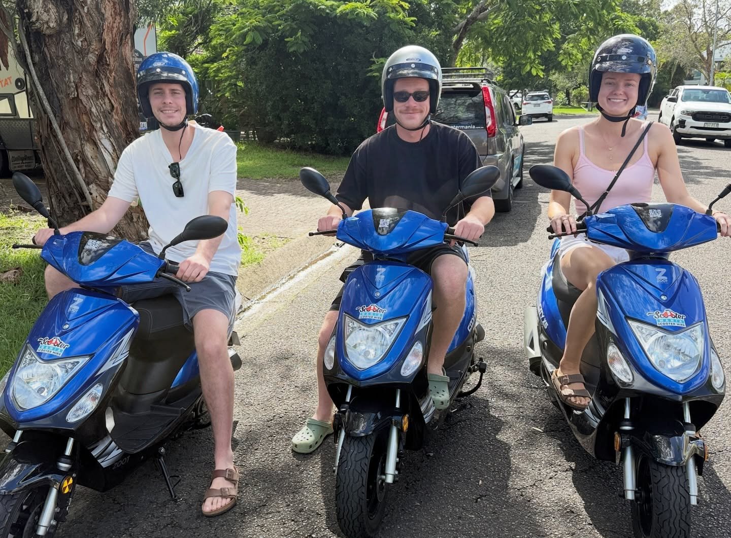 Jacob Joel and Sharna are back for another year of scooting mayhem 😊🛵🛵🛵
#scootermanianoosa #visitnoosa #scooter #scooterhirenoosa #noosa  scootermania  explorenoosa sunshinecoast noosatourism hastingsstreet ilovenoosa scooterhirenoosa planet_noos