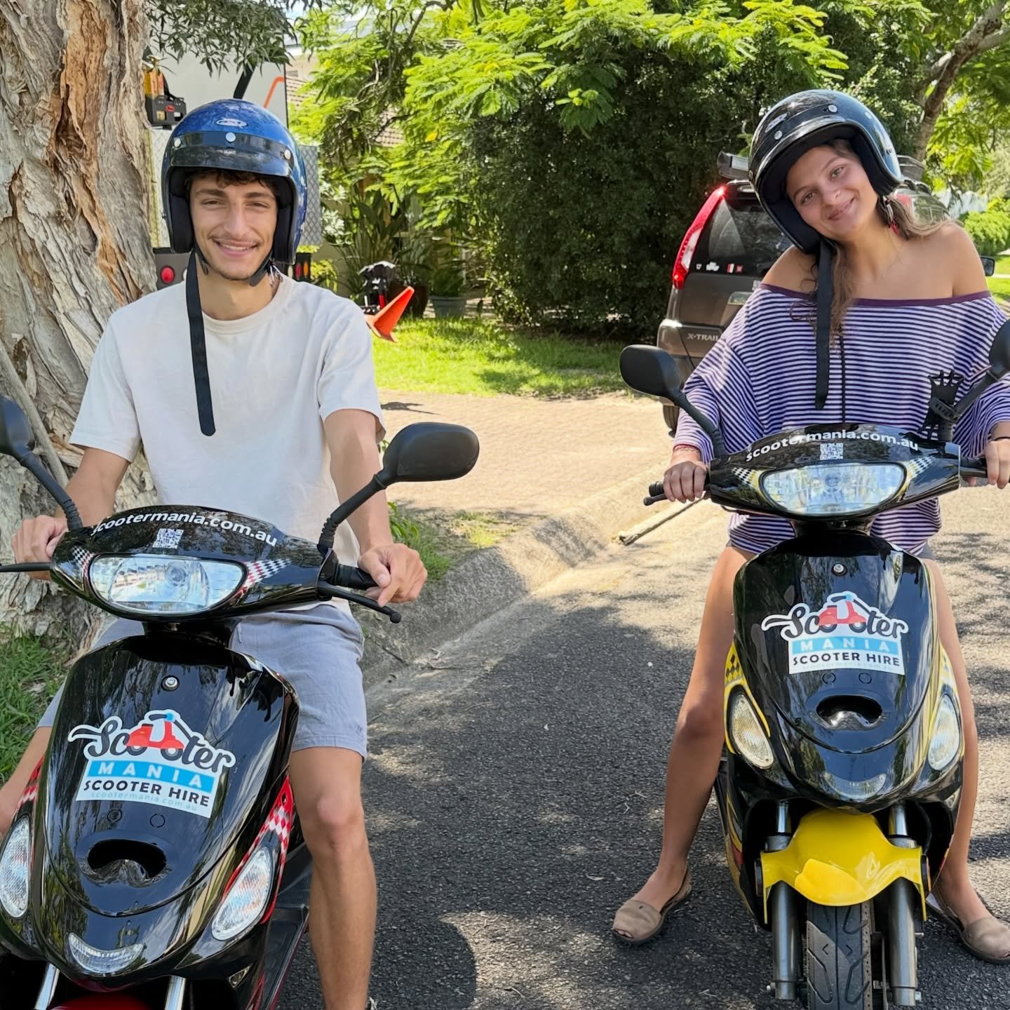 All the way from France we have Agathe and Bastien 😊🛵🛵
#scootermanianoosa #visitnoosa #scooter #scooterhirenoosa #noosa  scootermania  explorenoosa sunshinecoast noosatourism hastingsstreet ilovenoosa scooterhirenoosa planet_noosa