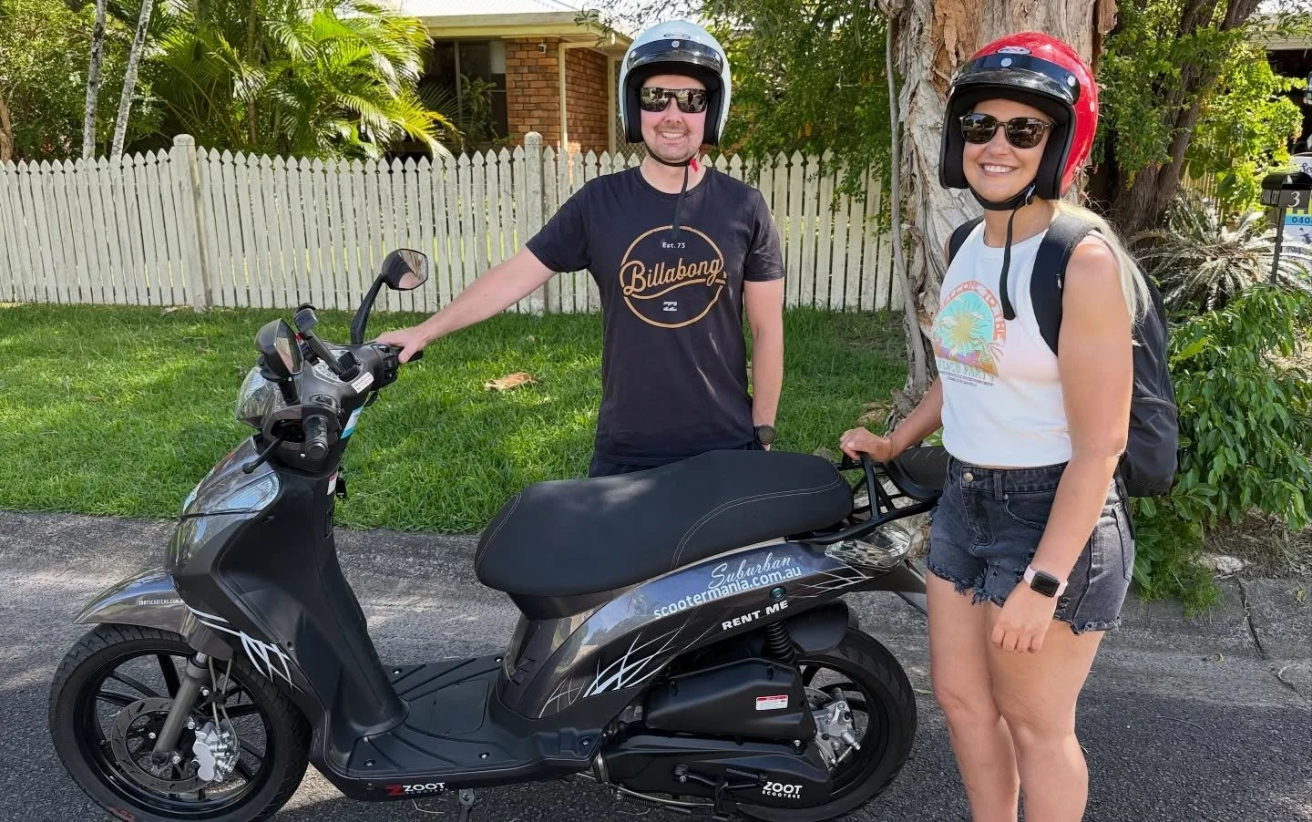 James and Sherice 😊👍
#scootermanianoosa #visitnoosa #scooter #scooterhirenoosa #noosa  scootermania  explorenoosa sunshinecoast noosatourism hastingsstreet ilovenoosa scooterhirenoosa planet_noosa