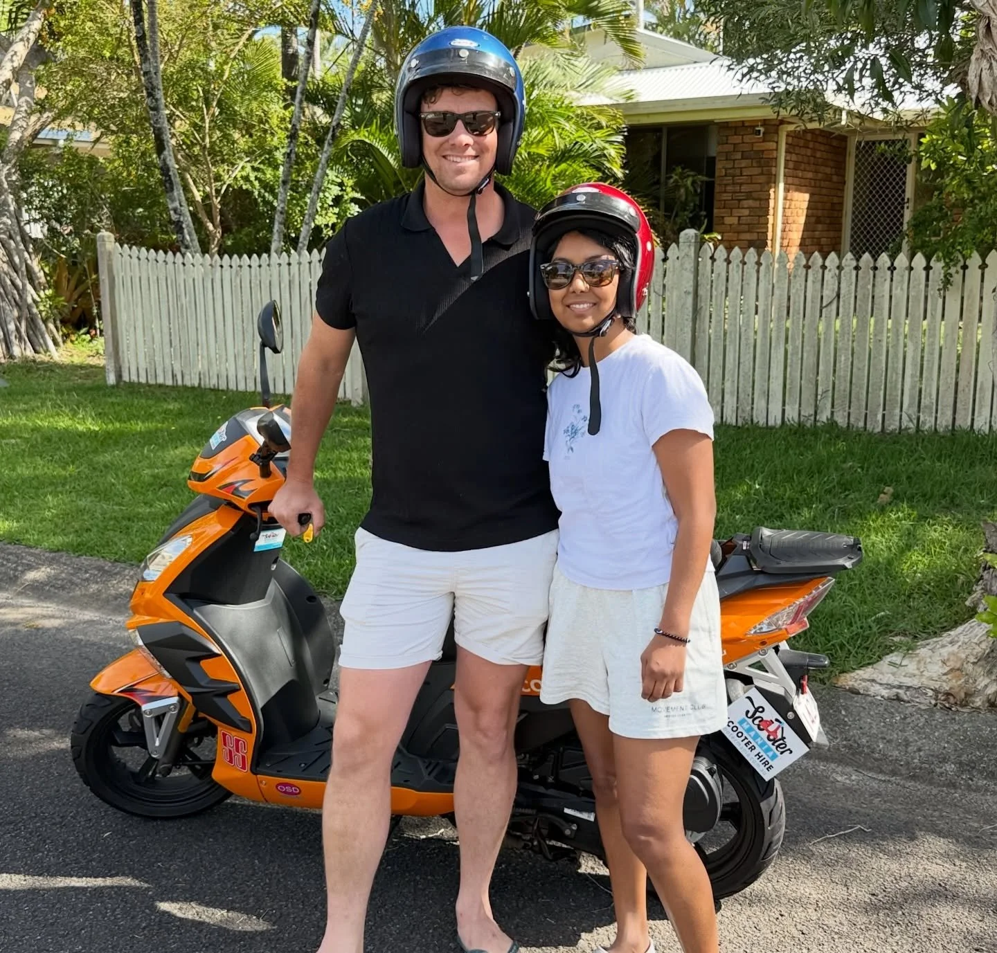 Tim and Vindi all the way from Brisbane 😊🛵
#scootermanianoosa #visitnoosa #scooter #scooterhirenoosa #noosa  scootermania  explorenoosa sunshinecoast noosatourism hastingsstreet ilovenoosa scooterhirenoosa planet_noosa