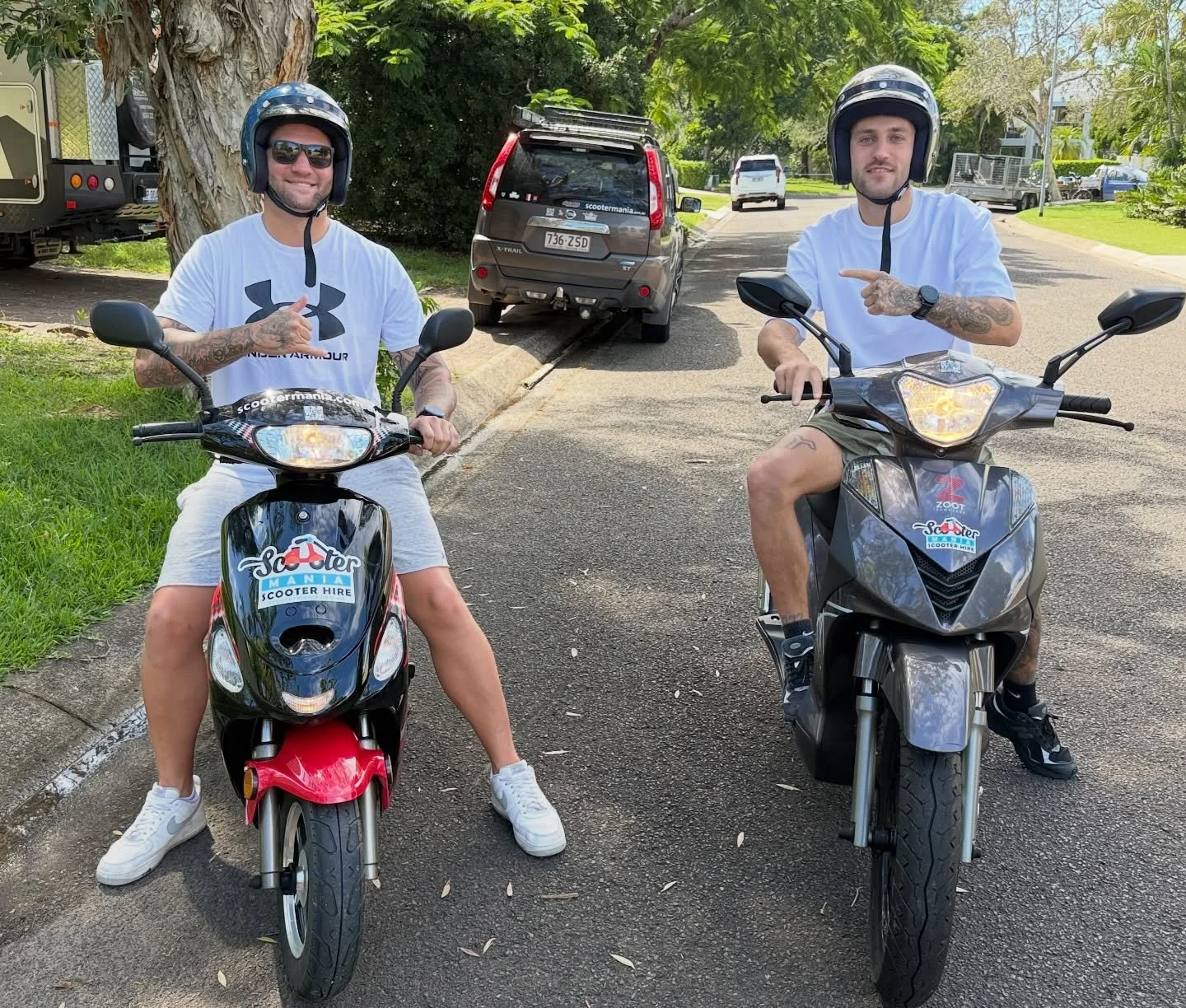 Matt and Volkan from Wollongong 😊🛵🛵
#scootermanianoosa #visitnoosa #scooter #scooterhirenoosa #noosa  scootermania  explorenoosa sunshinecoast noosatourism hastingsstreet ilovenoosa scooterhirenoosa planet_noosa