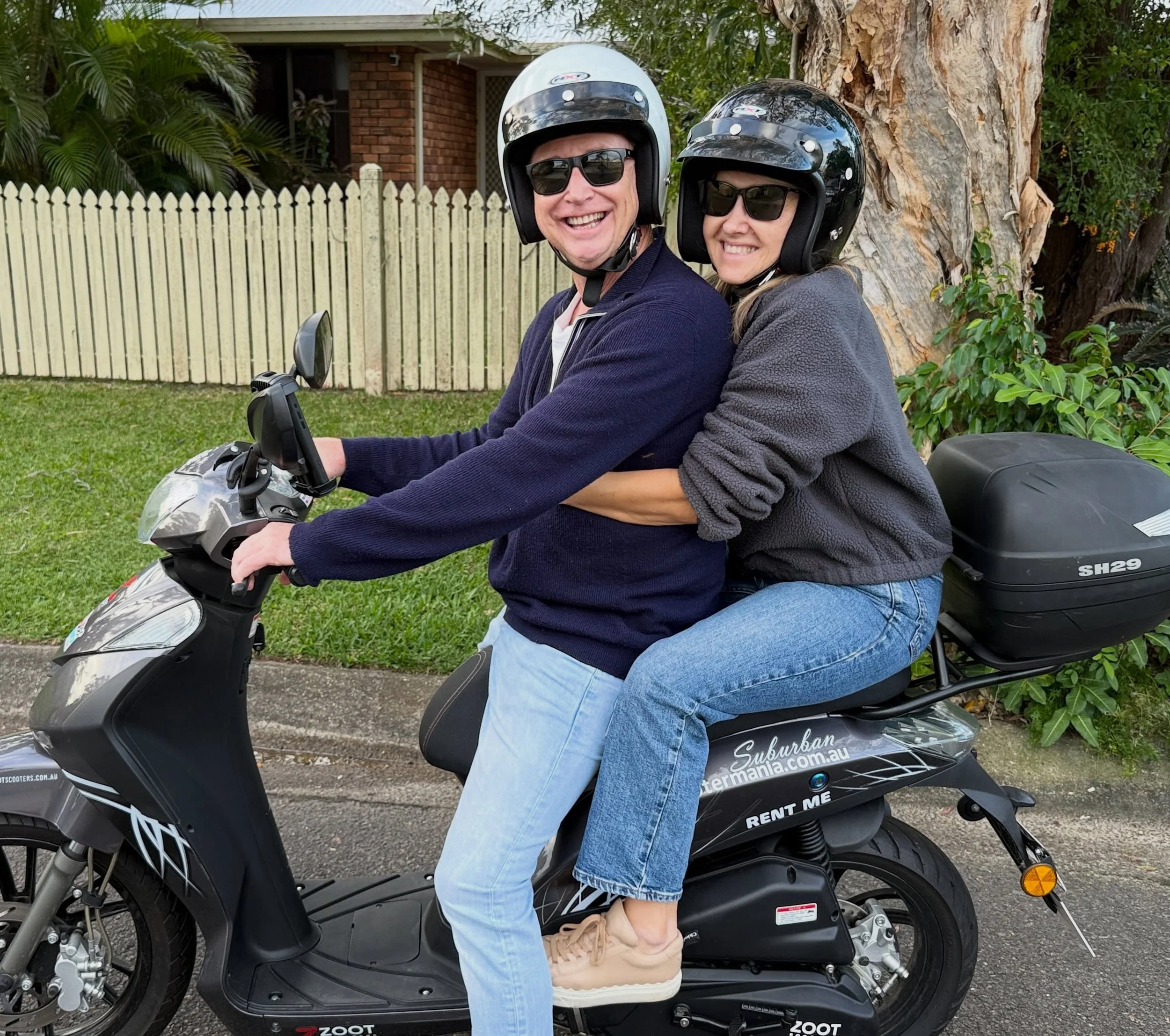 A drew and Lisa on a brand new Suburban 125cc 😊🛵
#scootermanianoosa #visitnoosa #scooter #scooterhirenoosa #noosa  scootermania  explorenoosa sunshinecoast noosatourism hastingsstreet ilovenoosa scooterhirenoosa planet_noosa