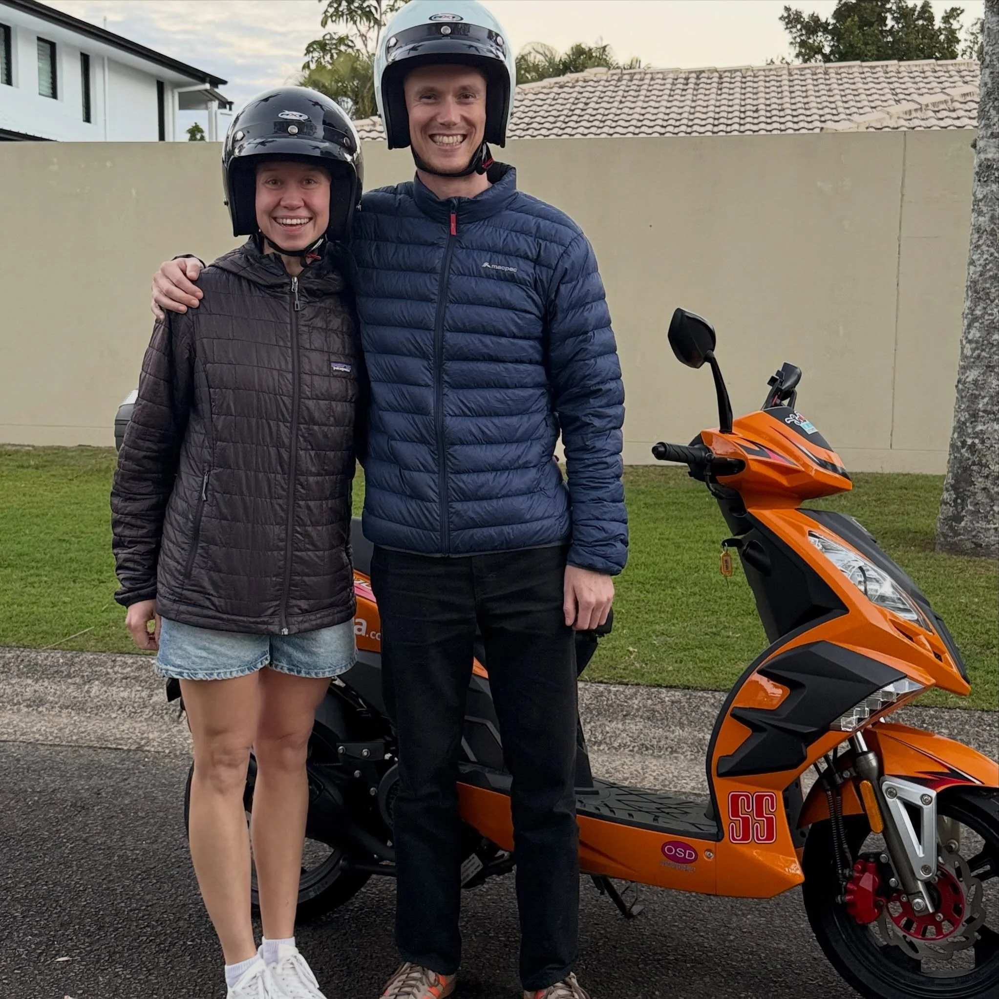 Jack and Natalie specifically requested the orange scooter they had last year. Here you go guys 😉🛵
(Well it may not be the &ldquo;exact&rdquo; same one - but it&rsquo;s definitely orange 😎🛵)