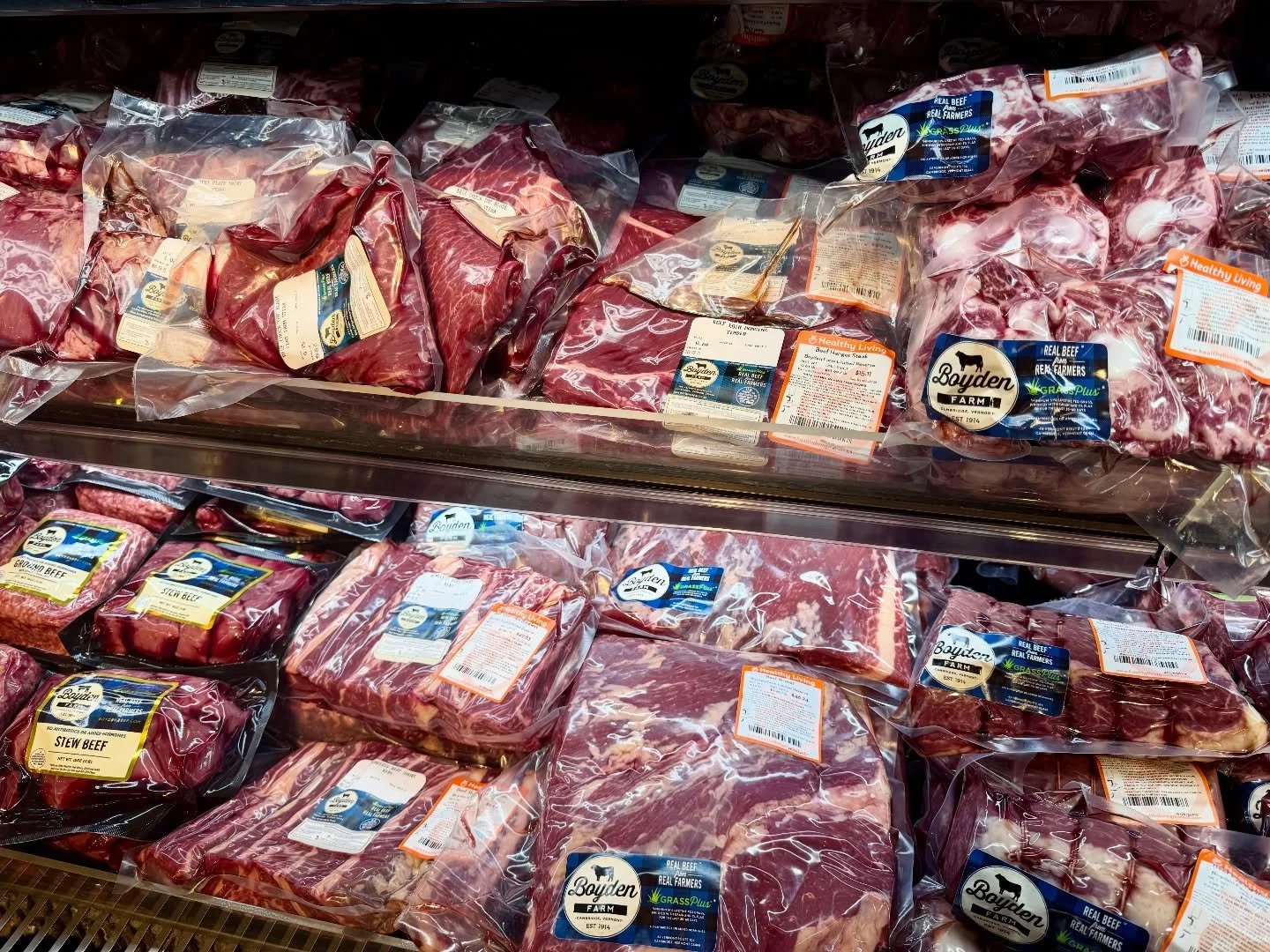 Our inventory at Healthy Living will not disappoint!

We&rsquo;ve had our beef in Healthy Living for a number of years now and they always do an incredible job keeping our beef stocked for any meal you&rsquo;re planning for the week. 

Give your fami