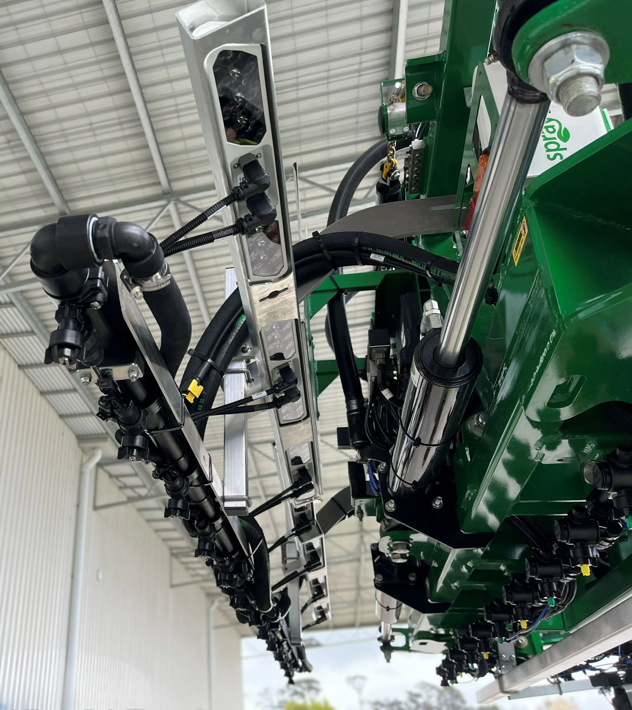 Sensor system for precision spraying