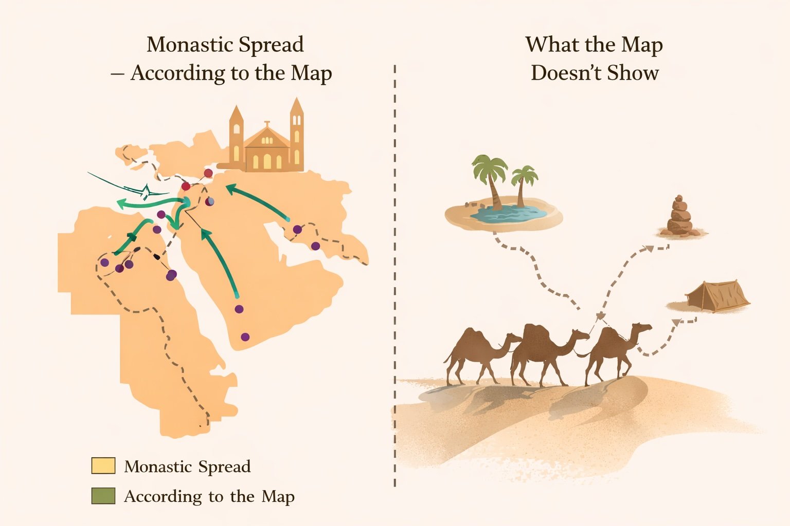 Monasteries Preserved It. More Than Likely, Nomads Carried It.