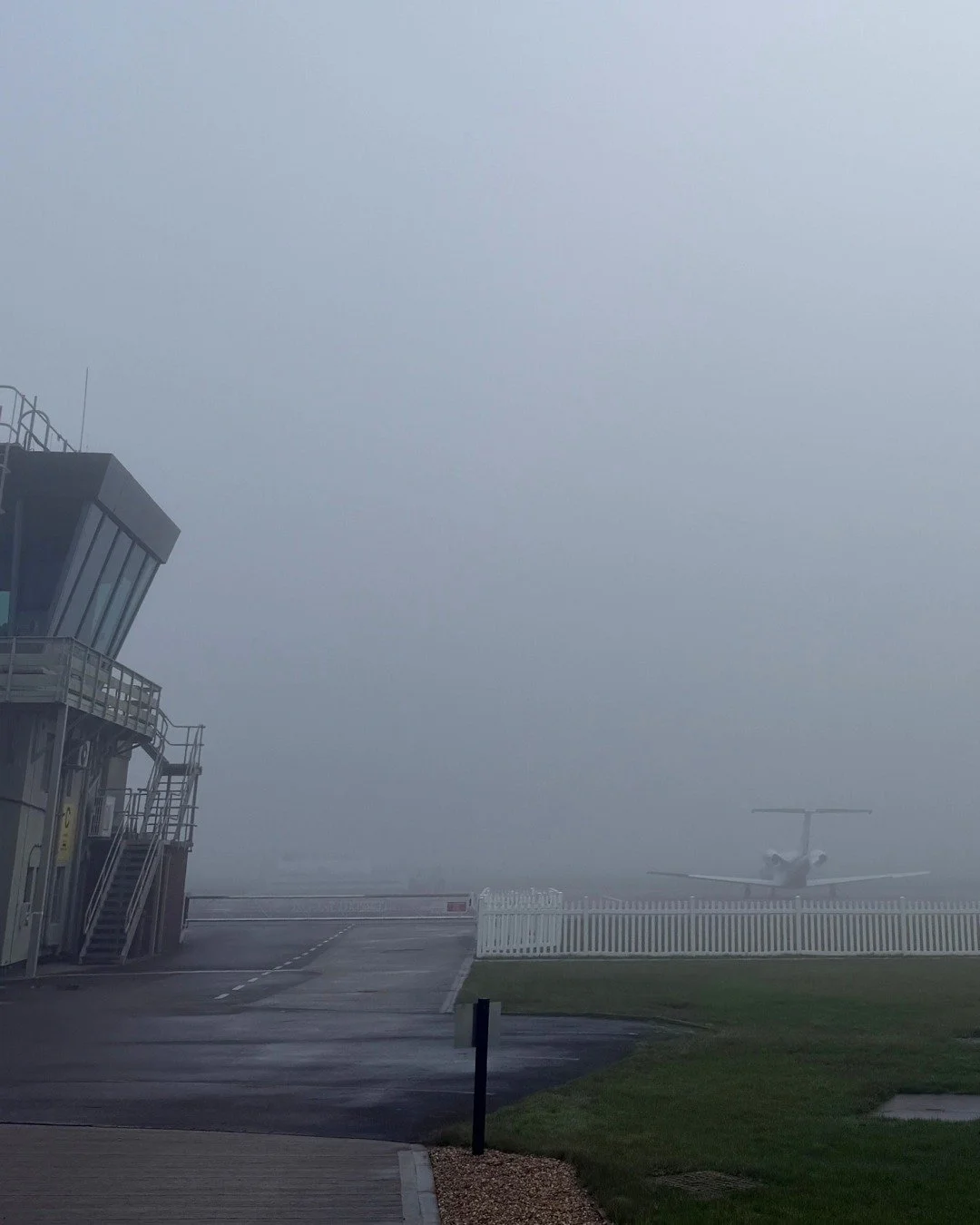 A foggy start at Leeds East today.

As soon as it lifts, everything will be back to business as usual.

Safety first, as always. ✈️ 

#LeedsEastAirport #FoggyMorning #AviationLife #AirportMoments