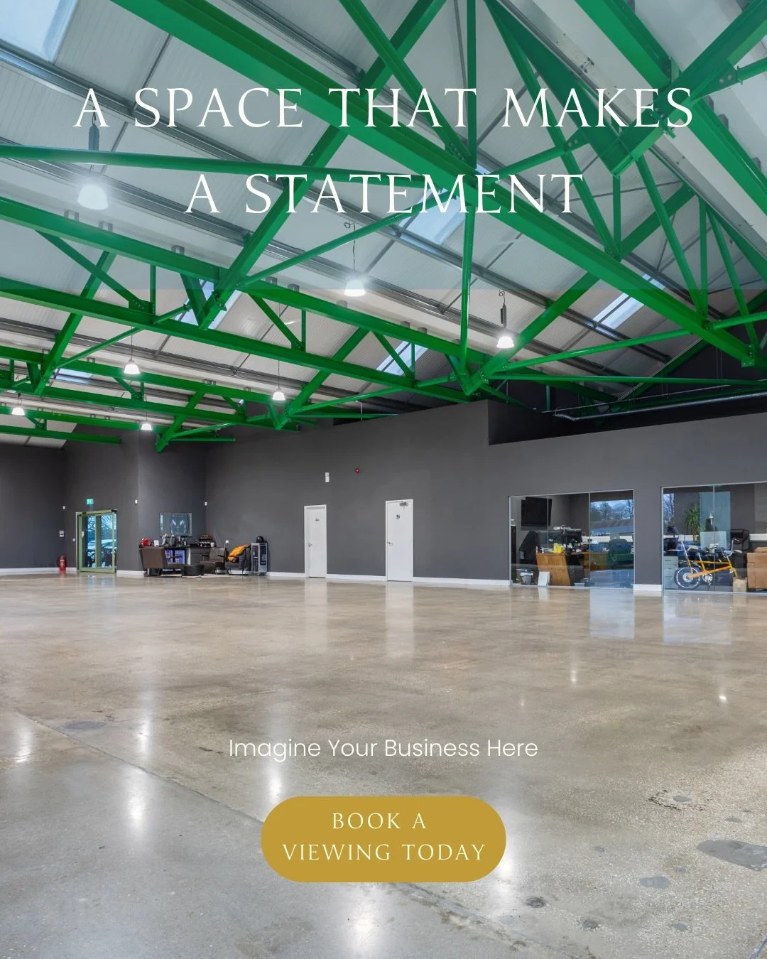 Impressive Showroom &amp; Office Space Now Available

A rare opportunity to secure a substantial, high-spec showroom and open office environment within the secure, professionally managed site here at Leeds East Airport.

Extending to&nbsp;7,899.75 sq