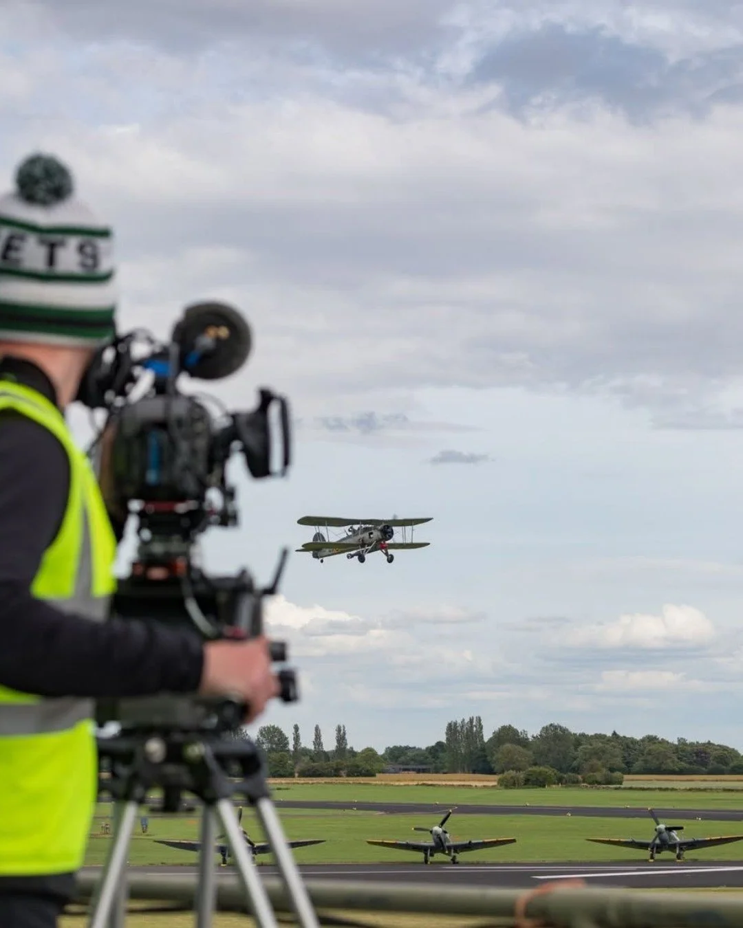 You might have noticed the fantastic @first.landings content appearing in your feed recently.

The series is created by the brilliant team at @airtv_uk, a television production company based right here at @leeds_east_airport. From their office overlo