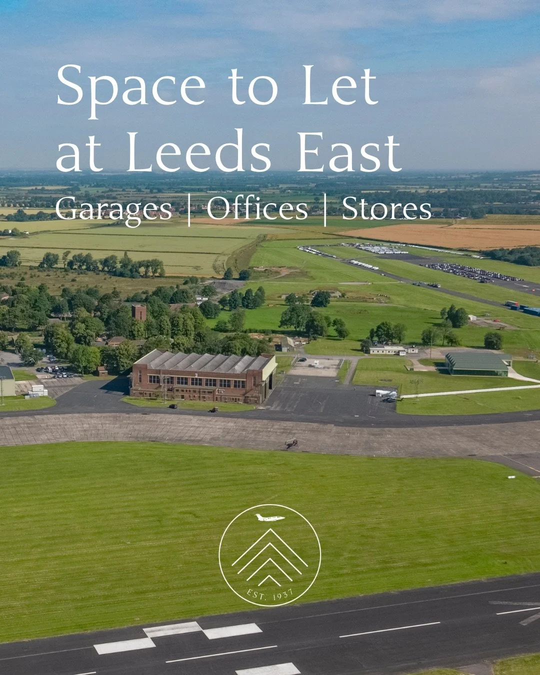📣 A rare opportunity to rent space here at Leeds East Airport.

Set within a thriving, multi-use environment, these spaces are ideal for businesses seeking a well-connected base with strong infrastructure, ample parking and the added benefit of a de