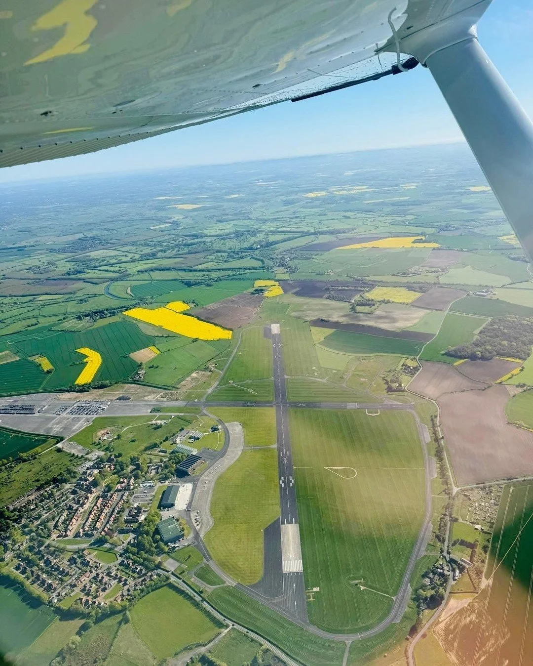A view that never gets old ✈️

Leeds East Airport and Church Fenton, looking its absolute best - clear skies, runway ready and beautiful Yorkshire stretching out in every direction.

Wishing everyone a wonderful Bank Holiday weekend.