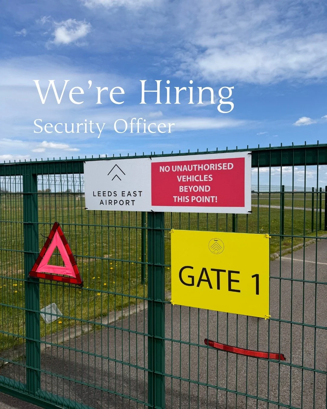 Leeds East Airport is currently looking for a Security Officer to join the team with an immediate start available.

This role is ideal for someone reliable, proactive and confident working within a busy operational environment, helping support the sa