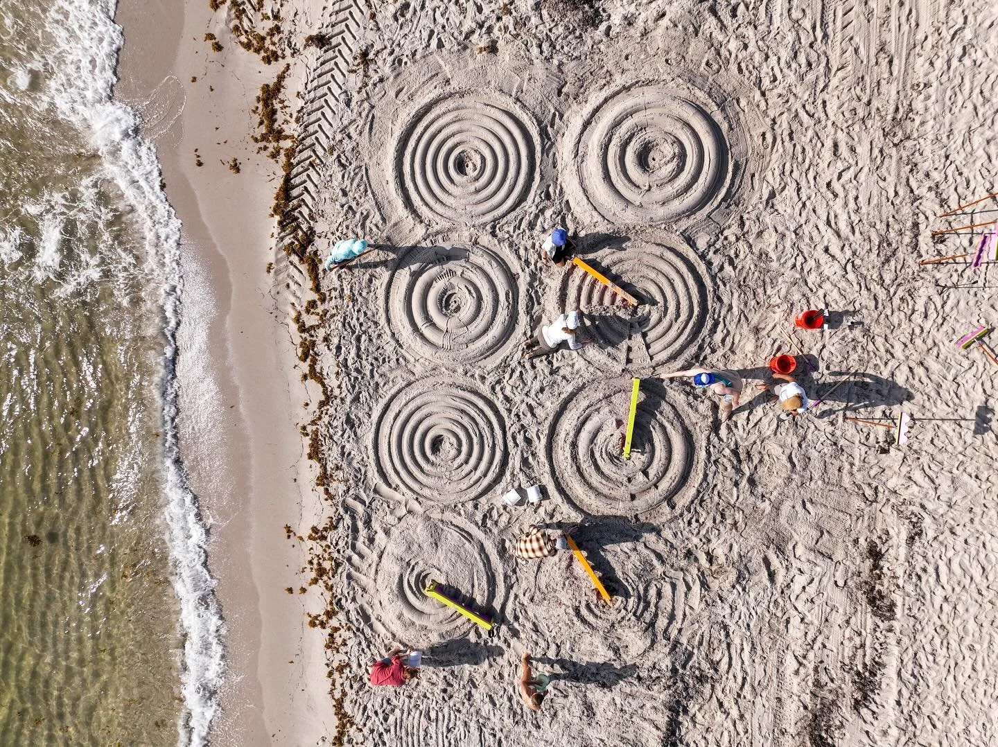 This year, I’ve been developing an experimental project called Sand Relief—a participatory earthwork that explores the tension and harmony between Miami’s built and natural environments.
The work grew out of a deeper investigation