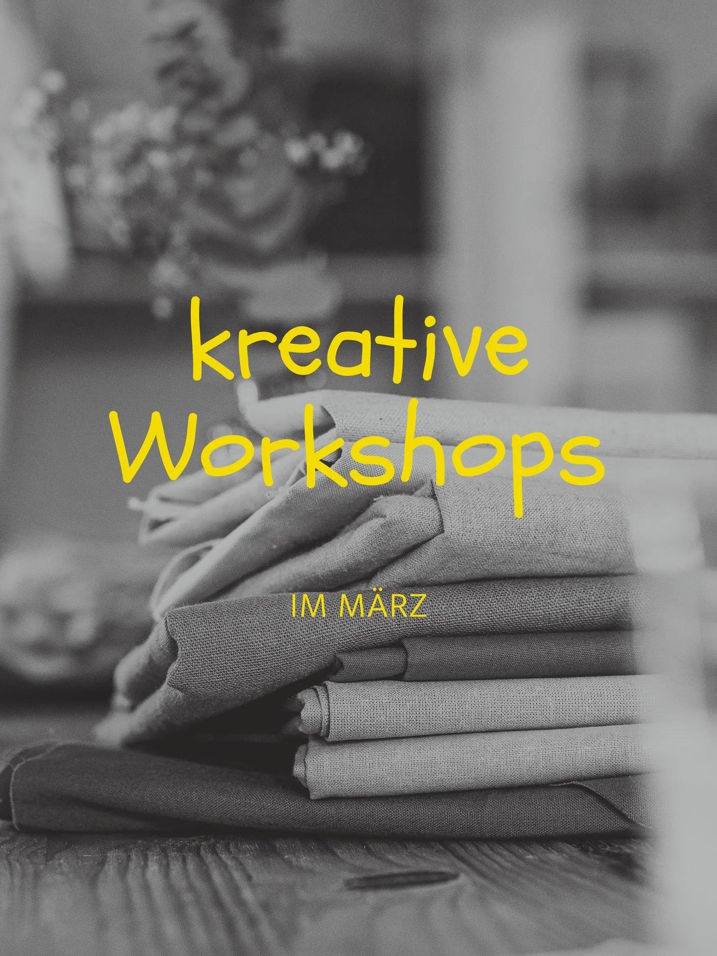 aktuelle Termine f&uuml;r die kommenden Workshops ✌🏼

hast du Lust auf eine kreative Auszeit? 🎨🧶🌸✏️
Einfach mal entschleunigen. Kopf aus und machen :)

Im Linoldruck-Workshop schnitzt du dein eigenes Motiv und druckst dann deine kleine Serie an K