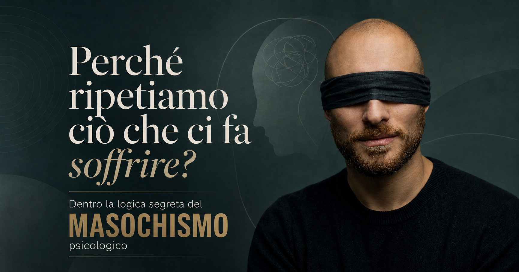 Perché ripetiamo ciò che ci fa soffrire? Dentro la logica segreta del masochismo psicologico