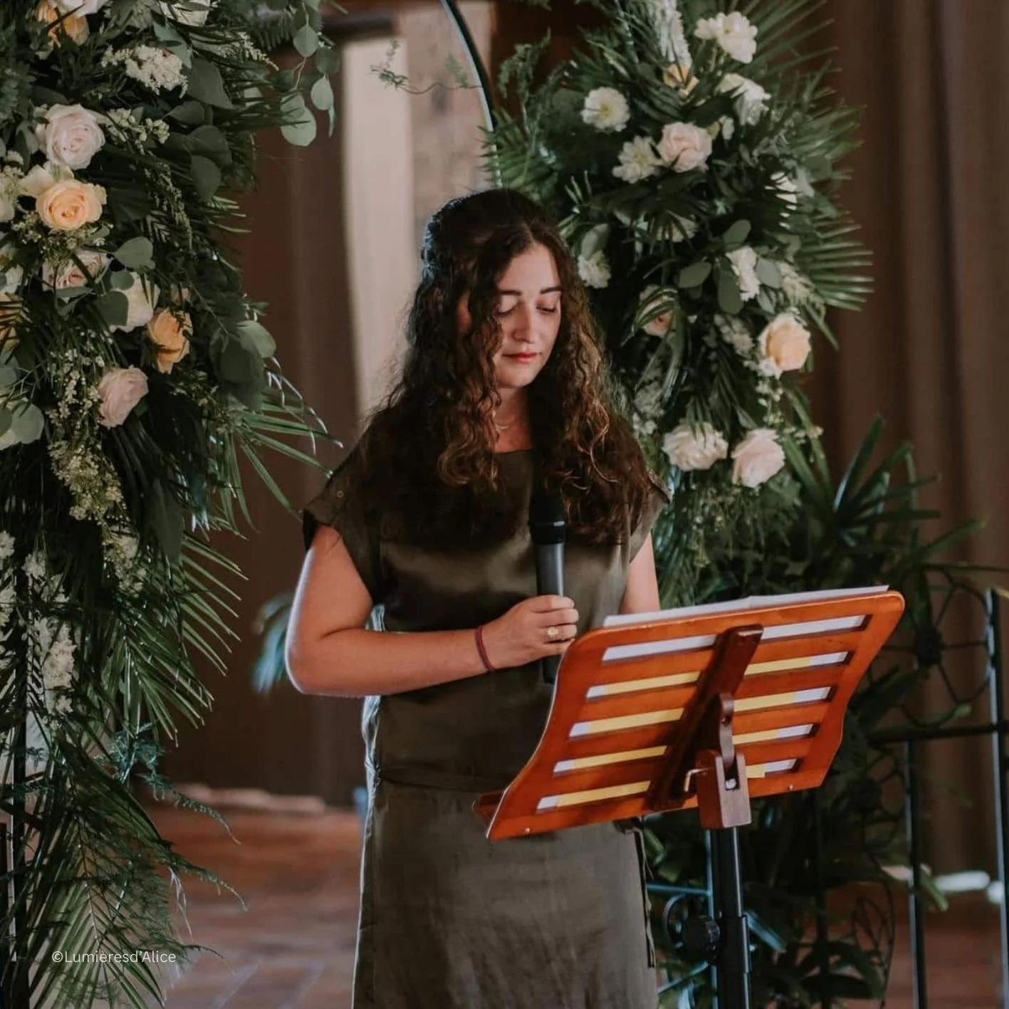 Camille Officiante de cérémonie
