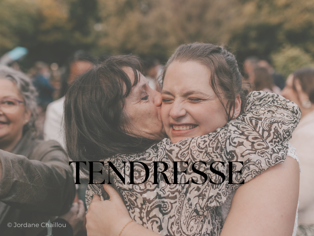 Moment tendre et chaleureux