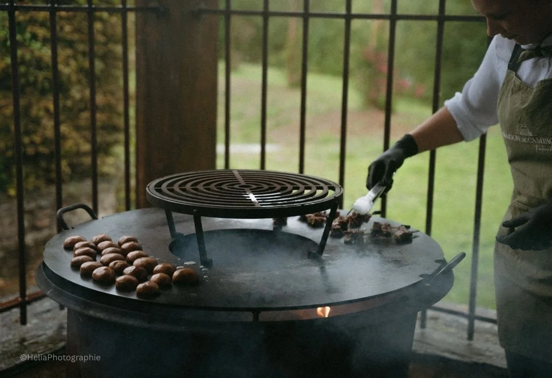 Atelier Brasero repas entreprise_privé_mariage