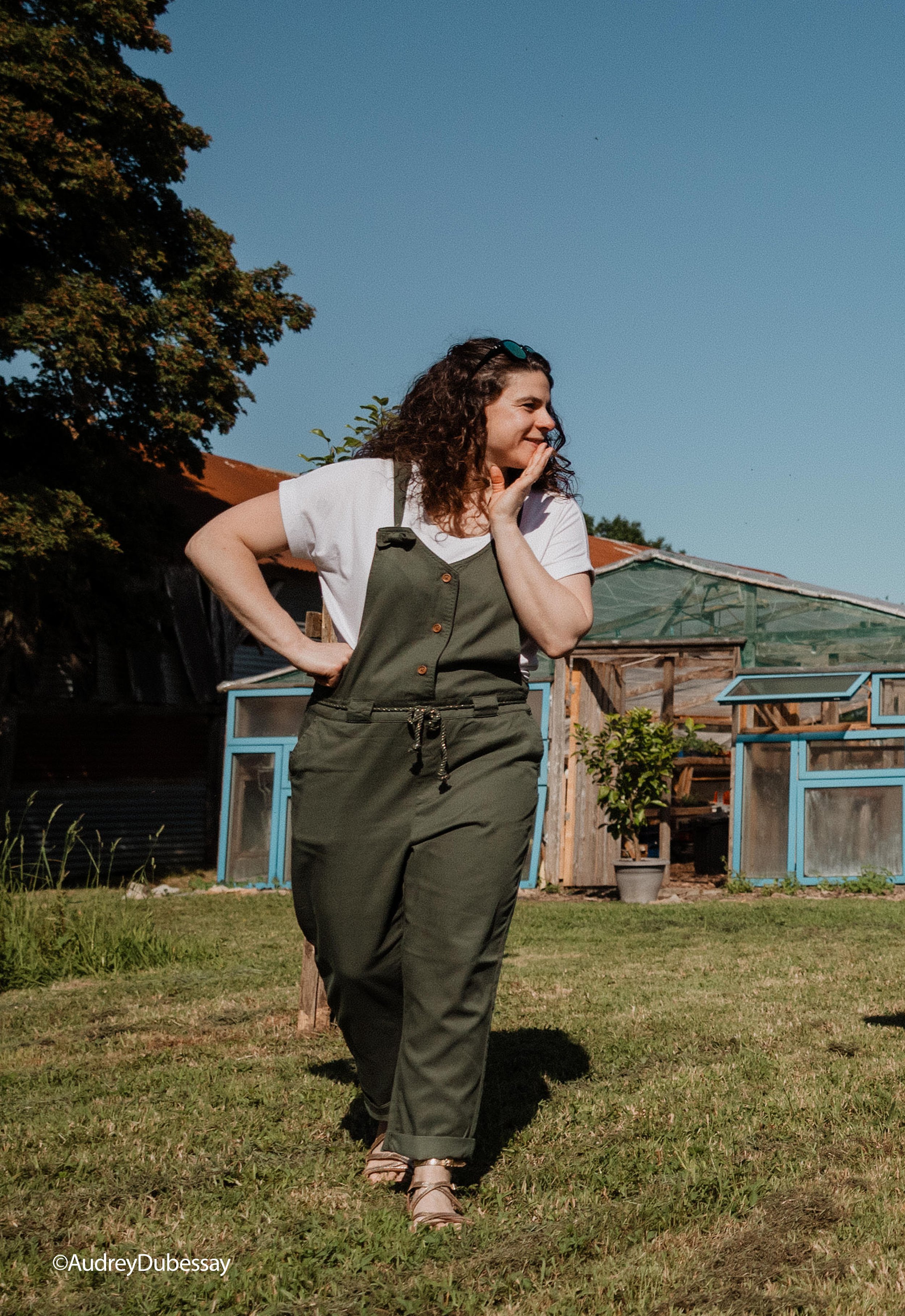 Présentation Caroline au jardin