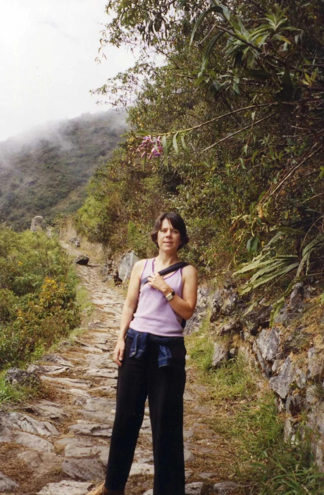 Annabel Smith hiking