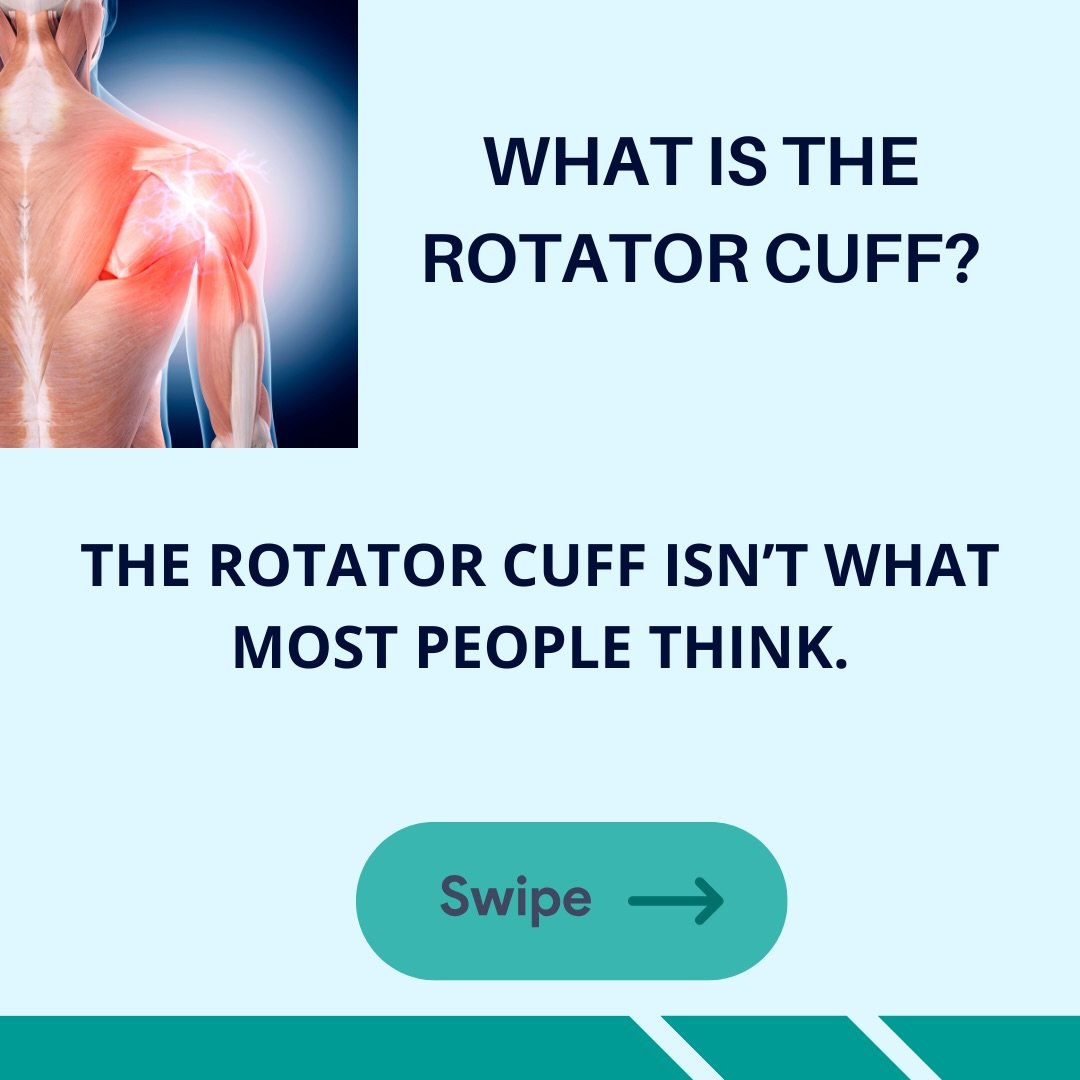 The primary role of the rotator cuff is to stabilise the shoulder as it moves.

When this system is overloaded, it can lead to shoulder pain and reduced function.

Shoulder pain isn&rsquo;t usually about a &ldquo;weak rotator cuff&rdquo;.

It&rsquo;s