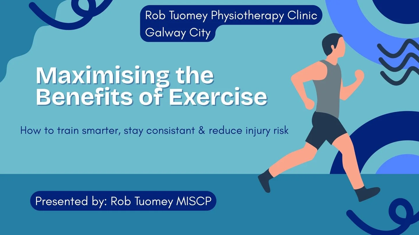 These are some of the slides from a recent presentation I gave to the staff of The University of Galway @universityofgalway during the &ldquo;Be Active&rdquo; initiative.

The message is simple, but I thought it might be useful to share with others t