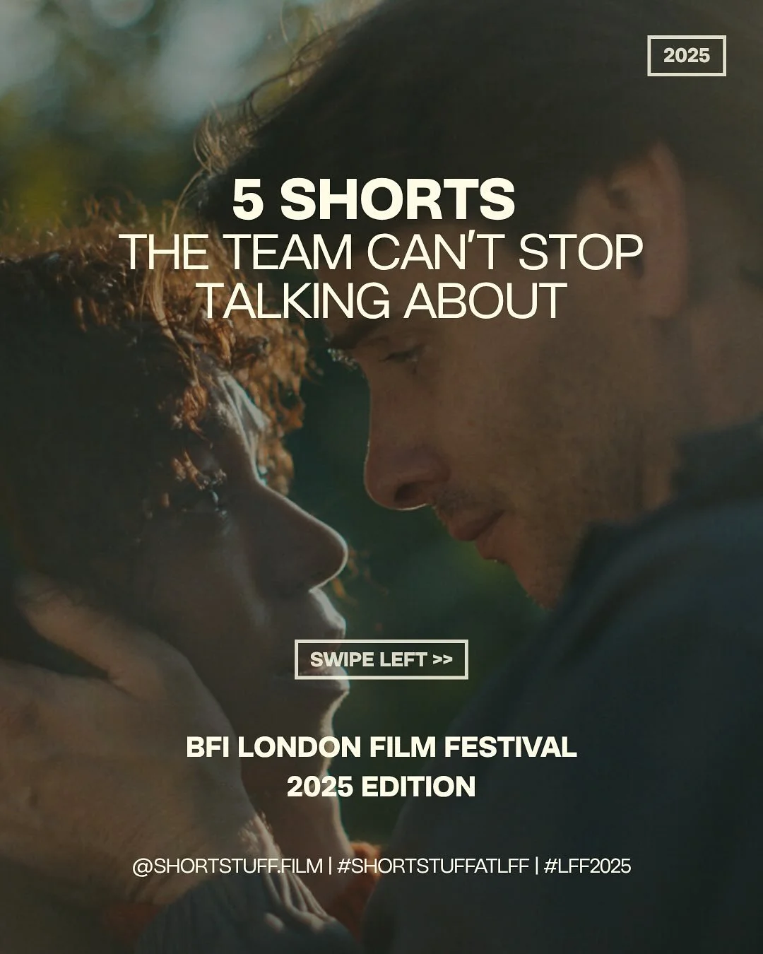 The teams shortlist is in 👀

These are the 5 short films we think everyone should be talking about at LFF 2025 - Elephant Families, Coyotes, Party Animals, Hope is Lost &amp; 22+1. 

Save this post and tell us what you&rsquo;re watching this weekend