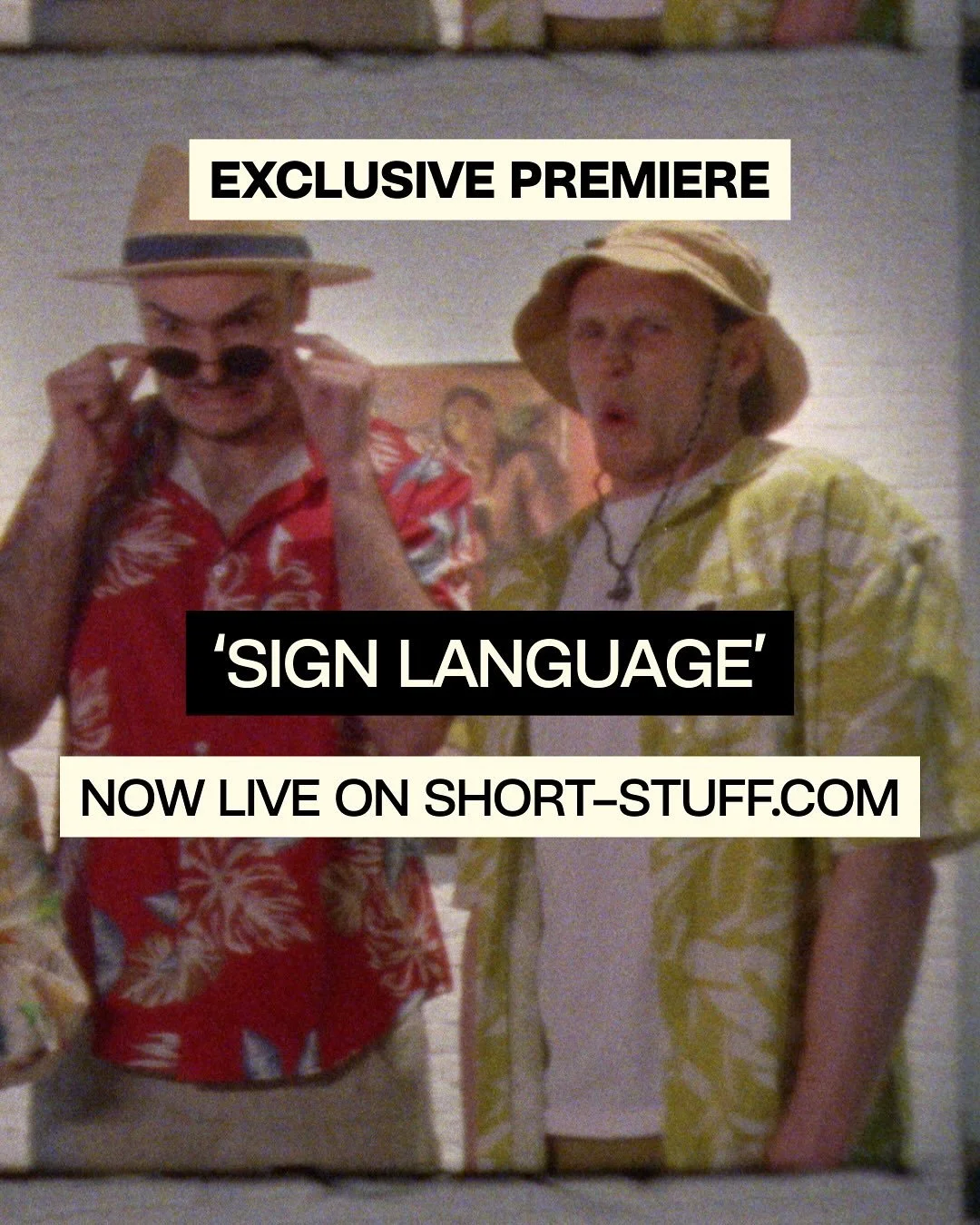 Premiere | Sign Language | A film by @maxmir and @mpoole793 | NOW AVAILABLE exclusively on Short Stuff 

Watch the film and read our interview with the co-directors, plus a bonus quickfire round with actor George MacKay only on short-stuff.com ✨

Exe