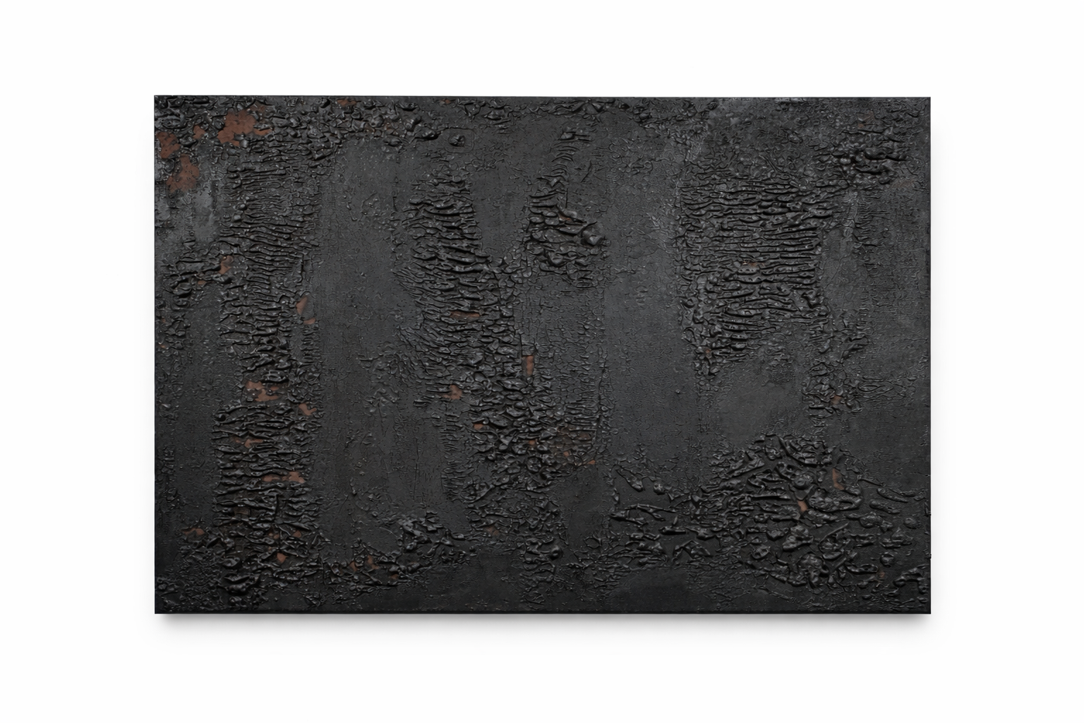 Tableau - Un Air de Croûte Terrestre - fusion de noir