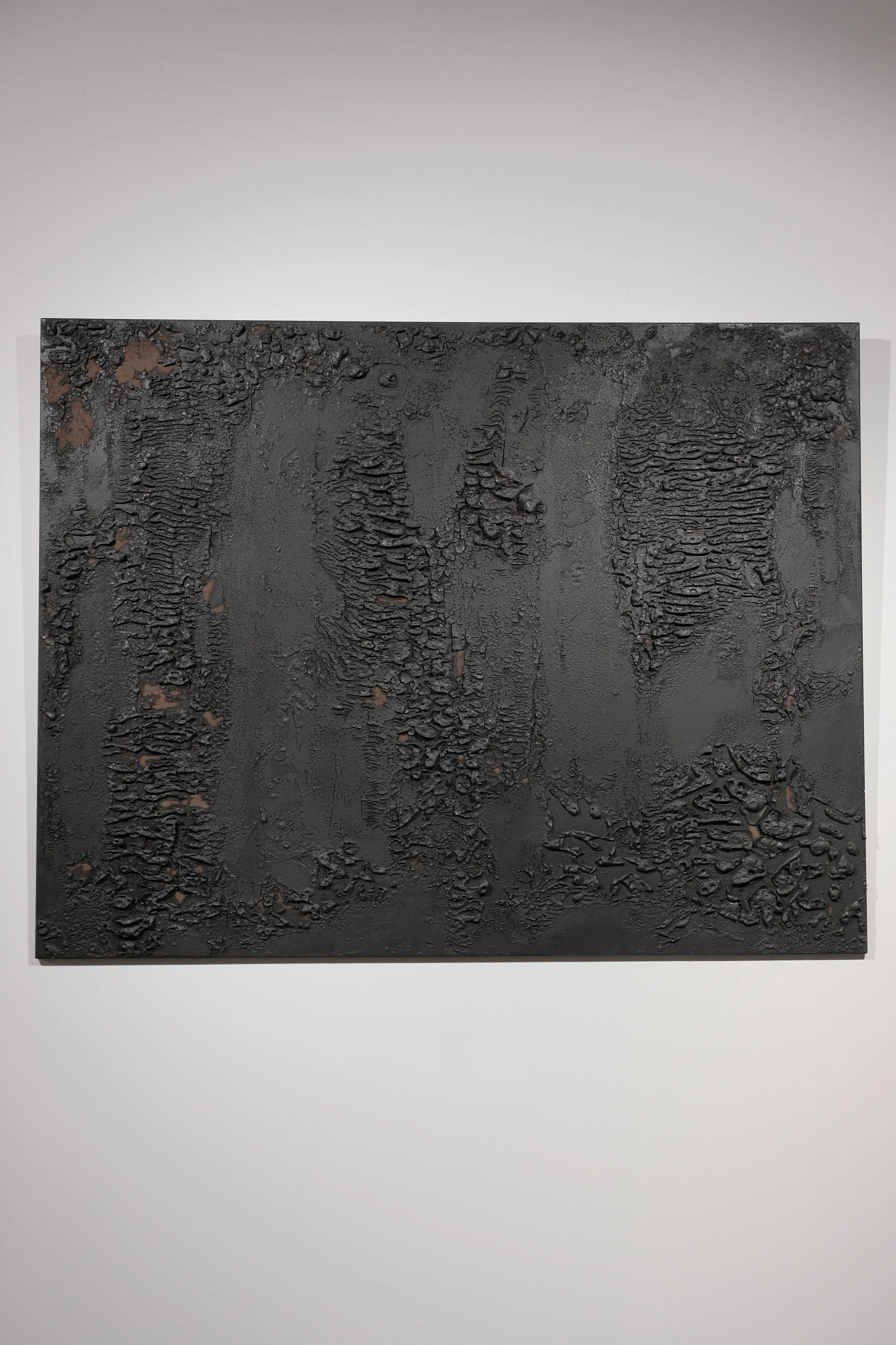 Tableau - Un Air de Croûte Terrestre - fusion de noir