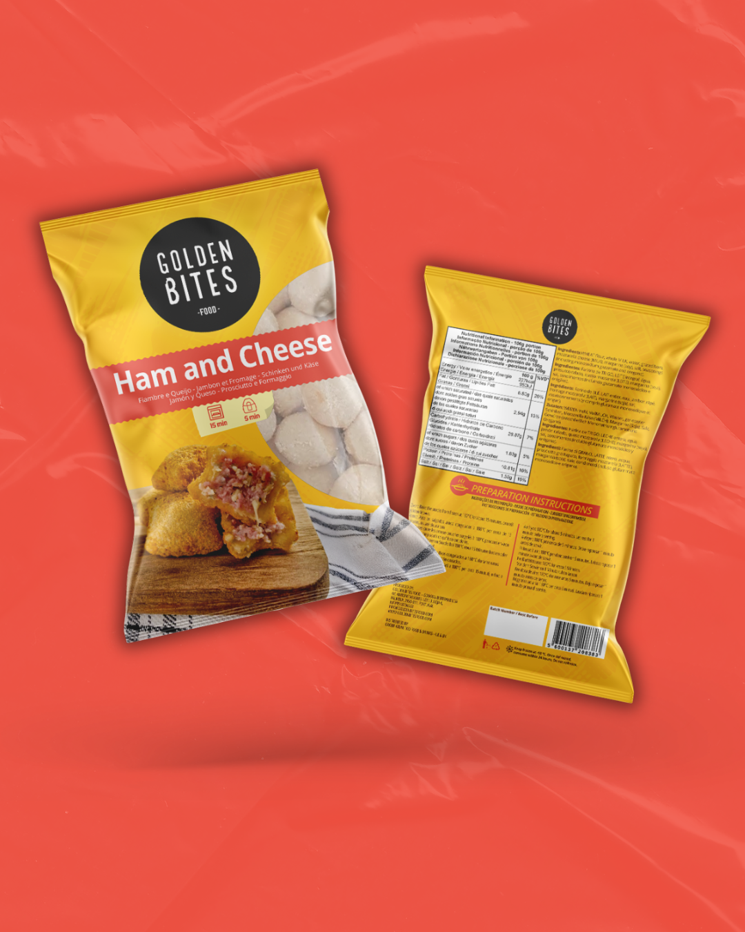 Travesseiro de Fiambre e Queijo | 300g – Pronto para ir ao forno