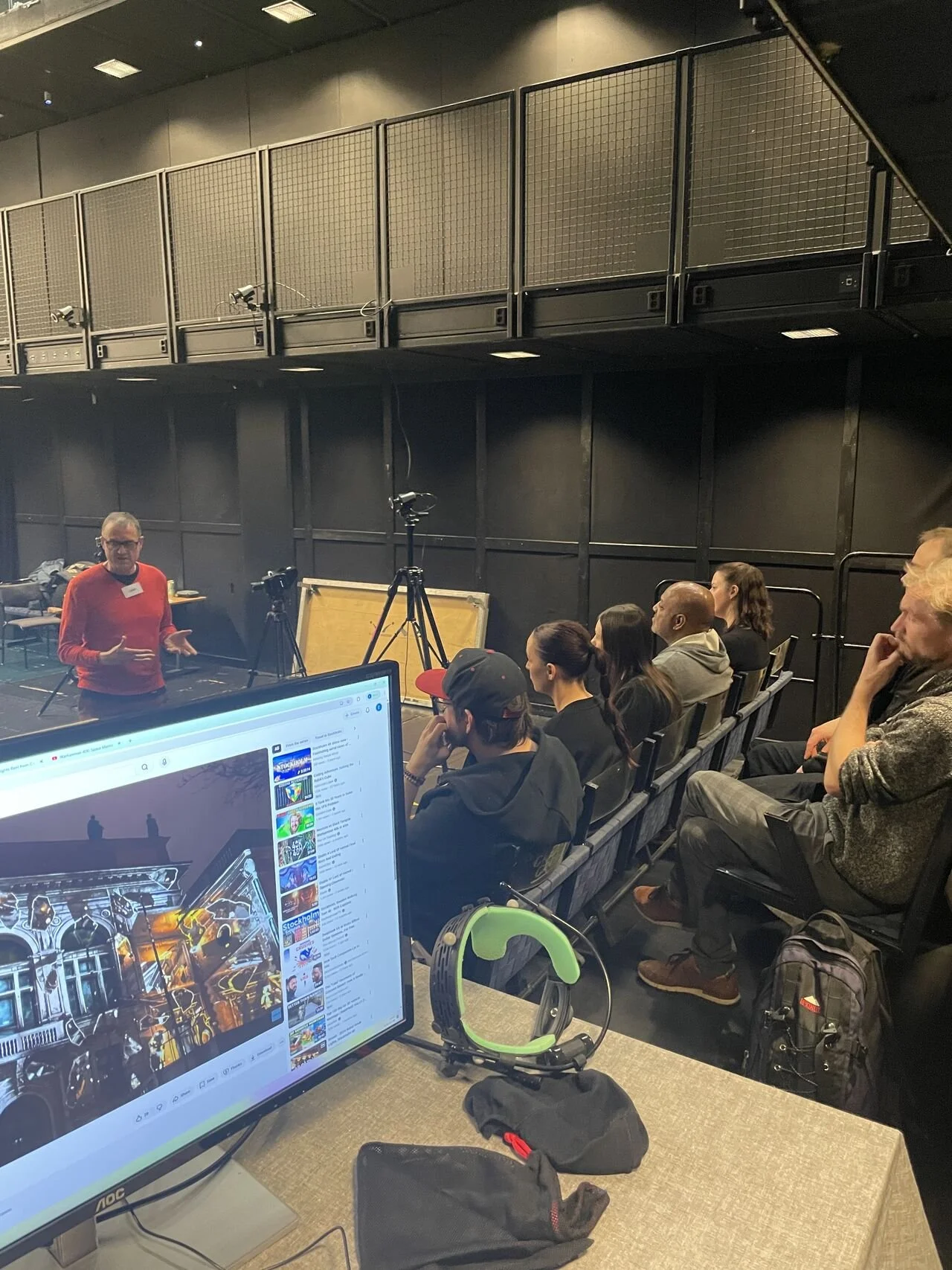Motion capture weekend is officially underway in Skellefteå 🎉