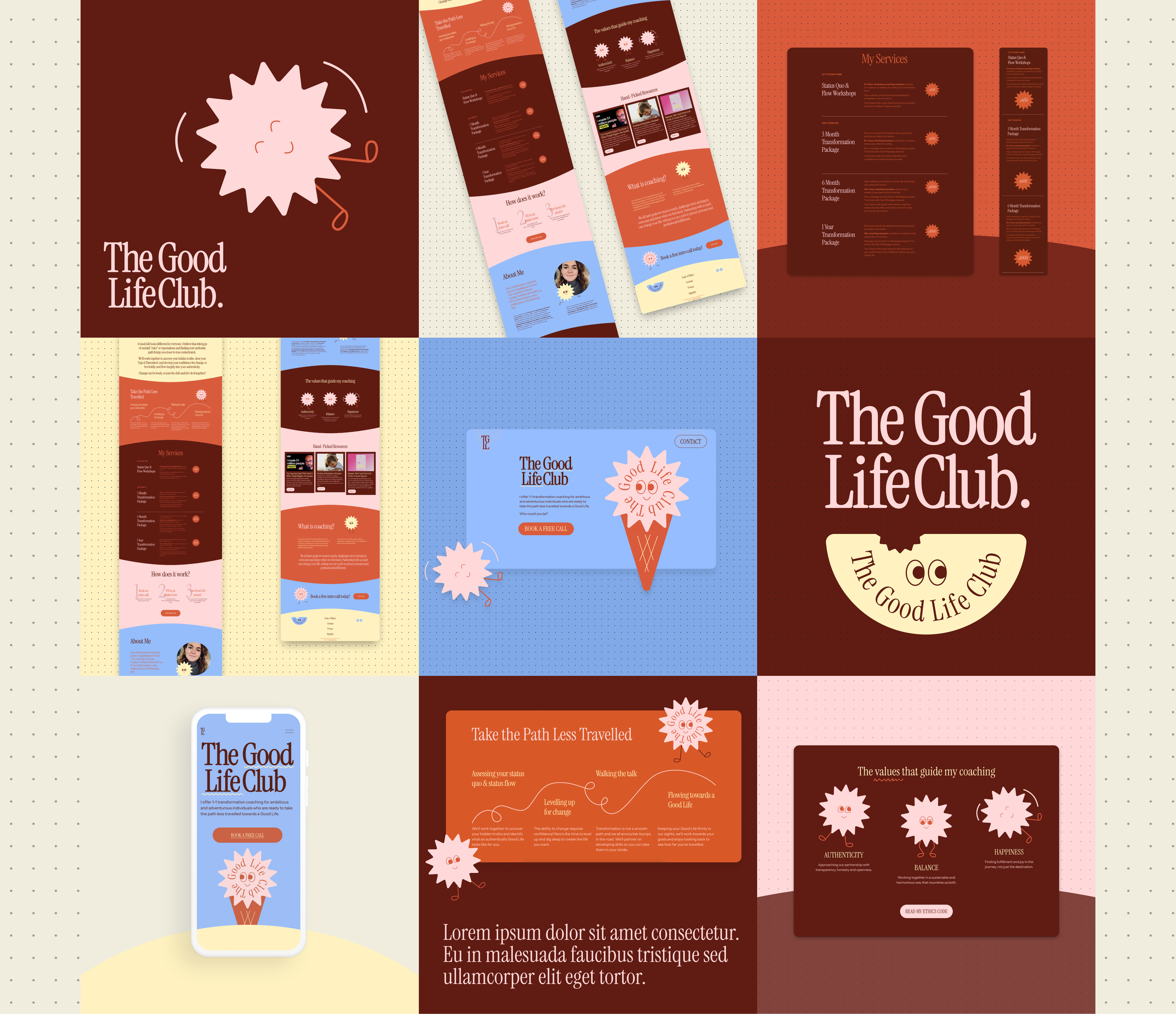 VISUAL IDENTITY | ILLUSTRATIONS | WEBSITE