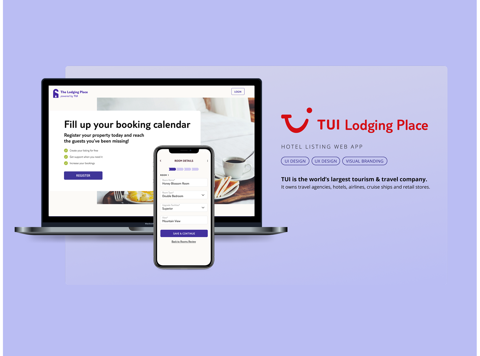 RESPONSIVE WEB-APP | TUI HOTEL LISTING