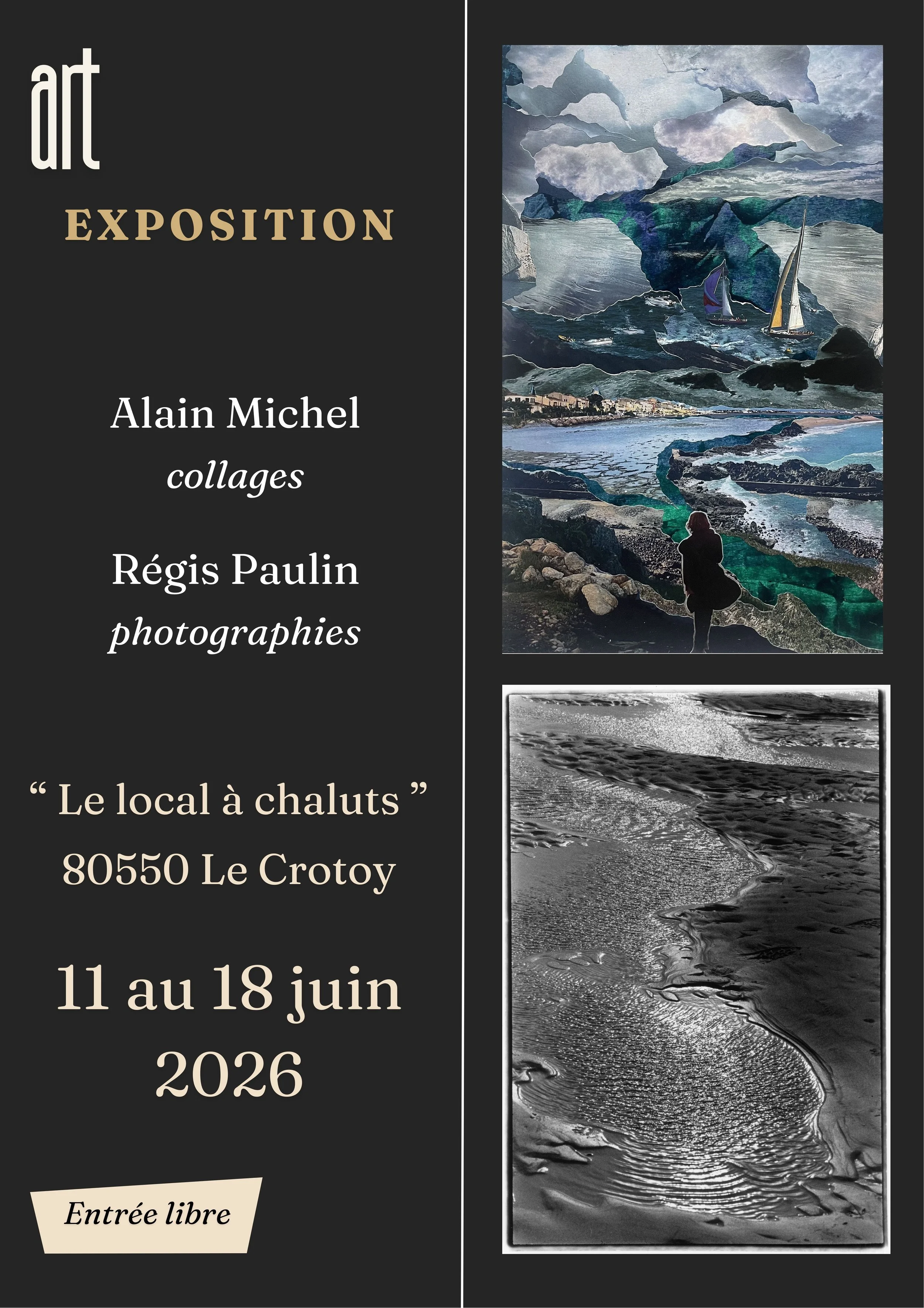 Exposition Collages et Photographies Le Crotoy
