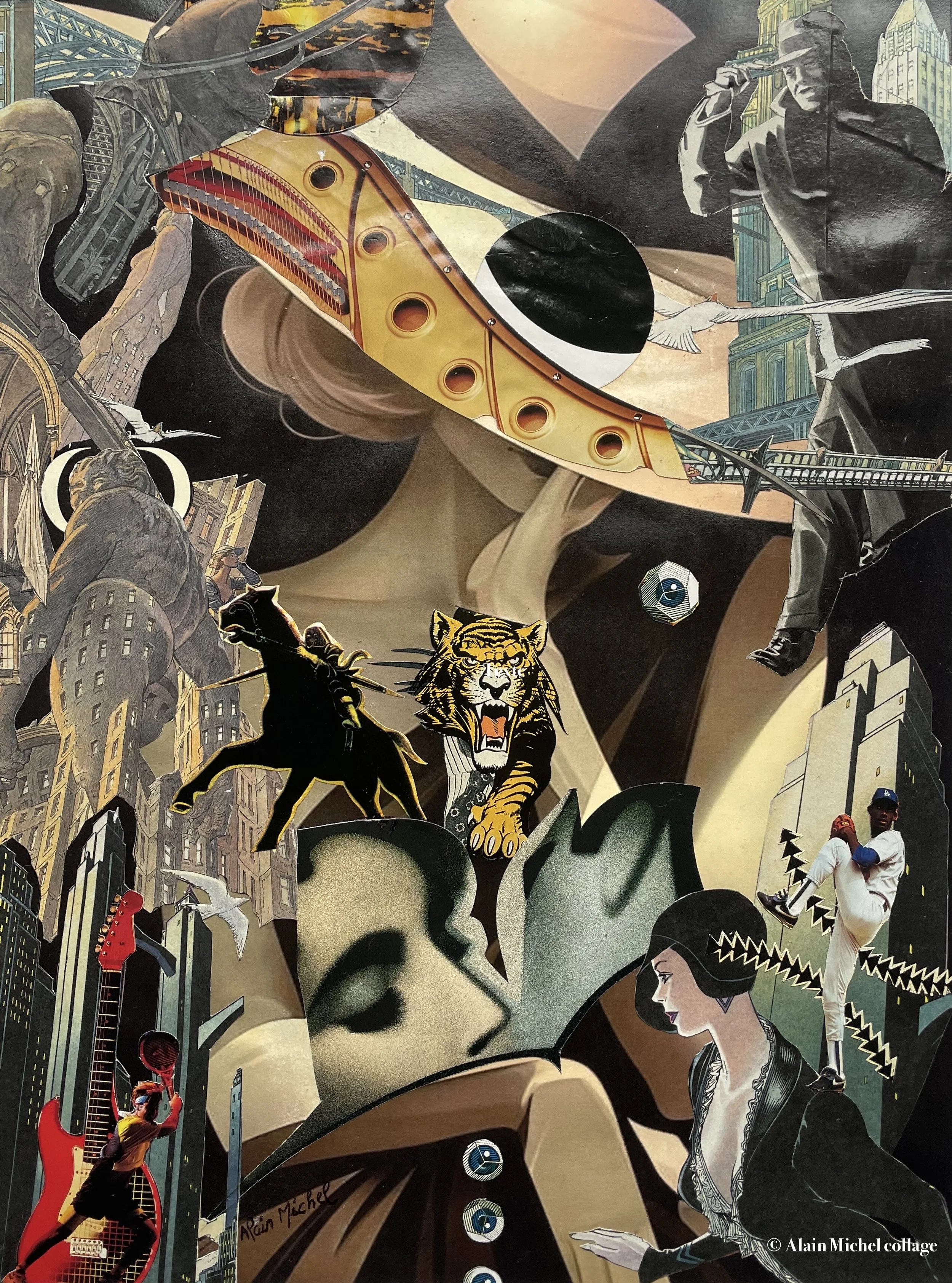 Collages Série "PubCity"