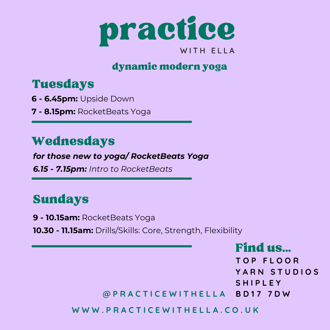 Practice with Ella - Sunday RocketBeats Yoga