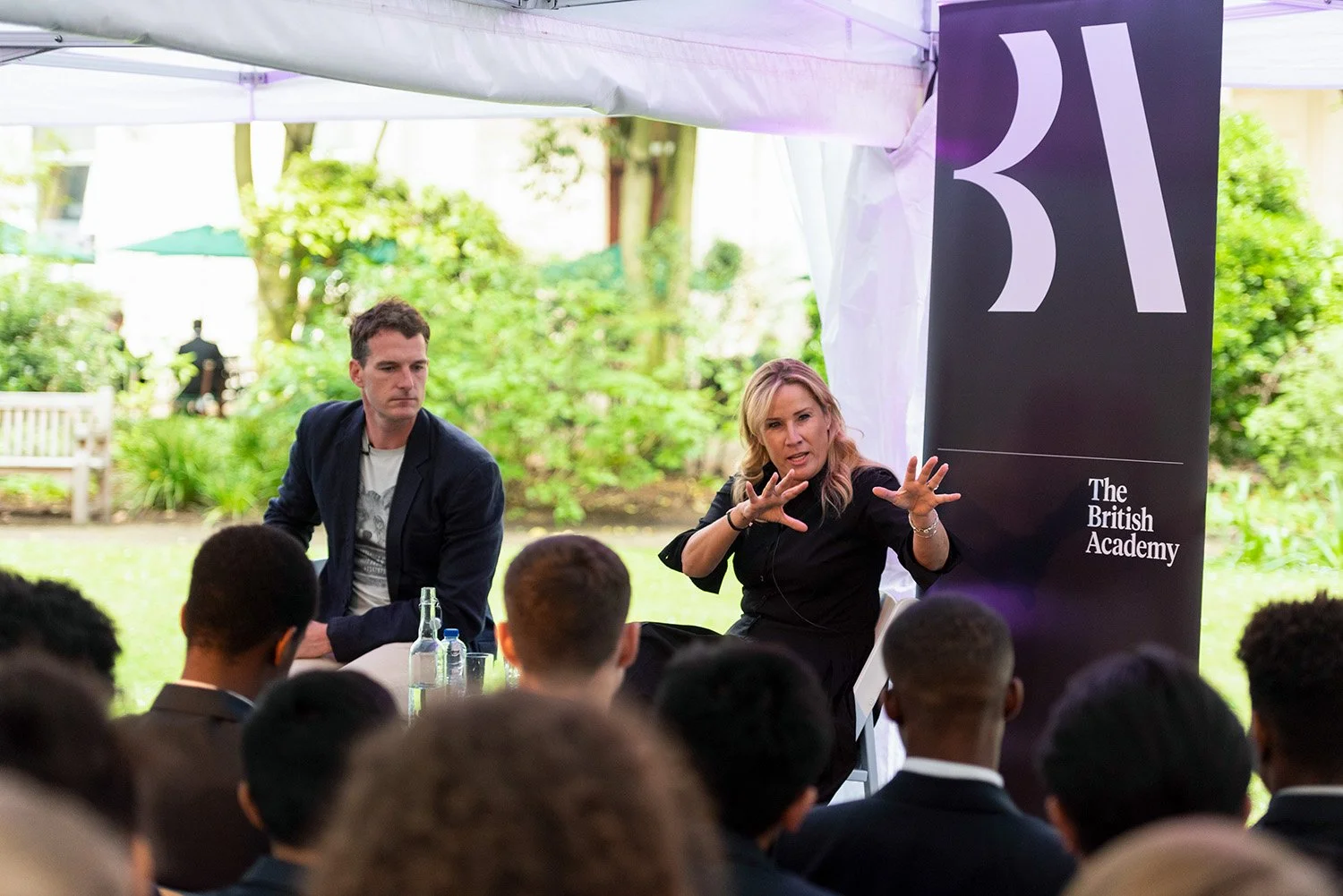 A photographer trusted by Top London institutions - Historian and TV show host Dan Snow hosts the British Academy Summer Showcase.