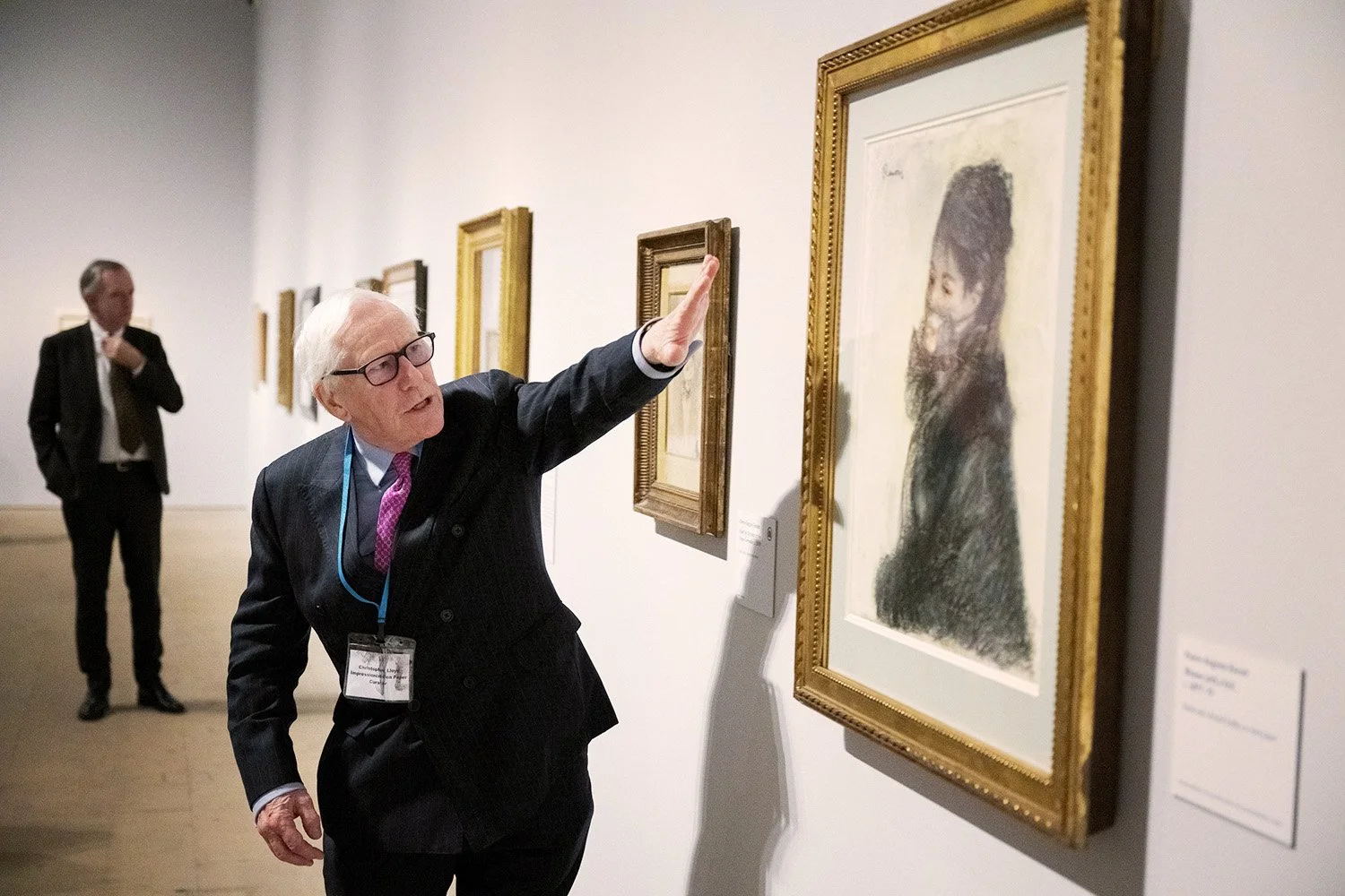 RA Impressionists On Paper Curator Christopher Lloyd